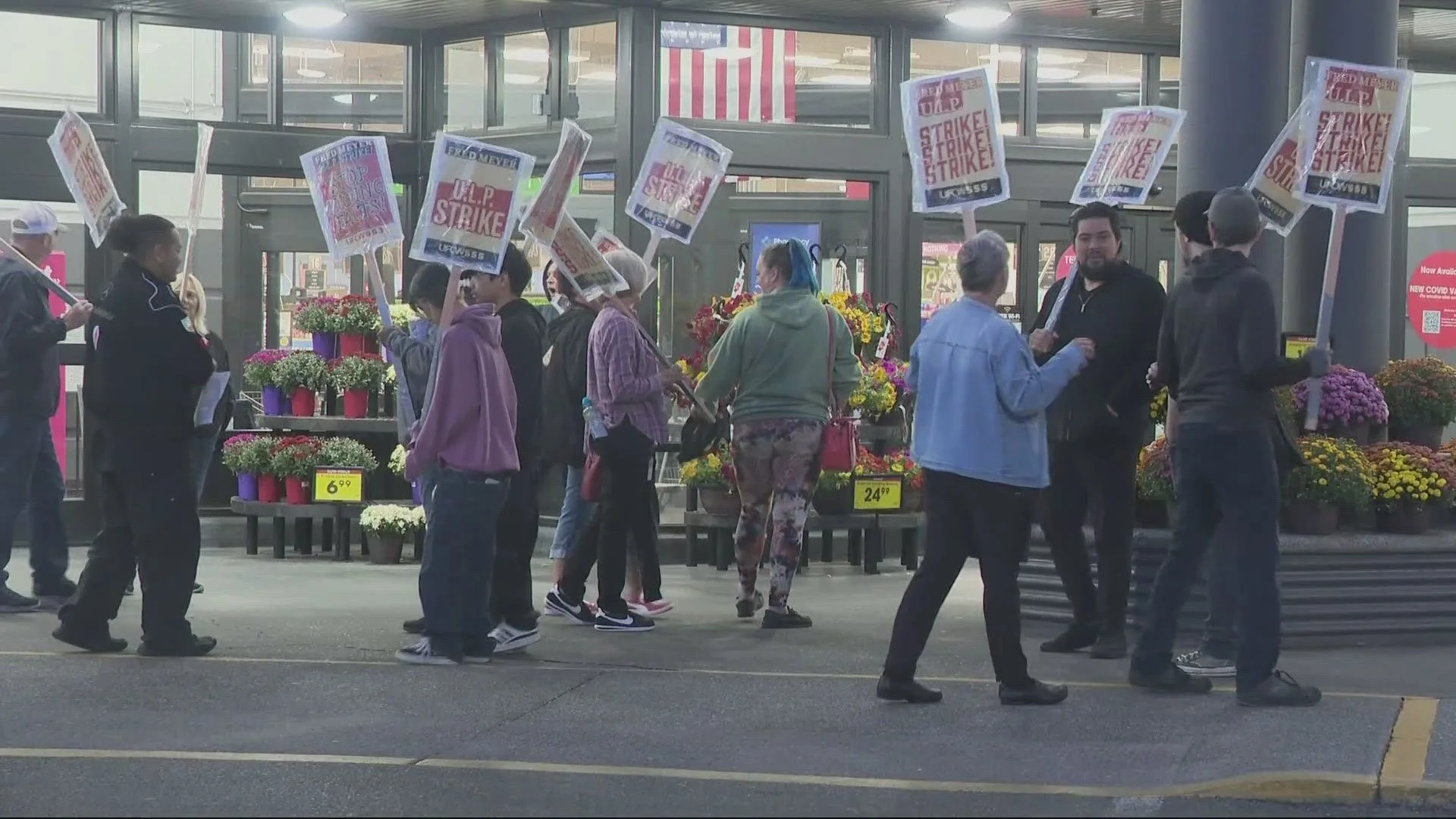 Portland Grocery Stores On Strike