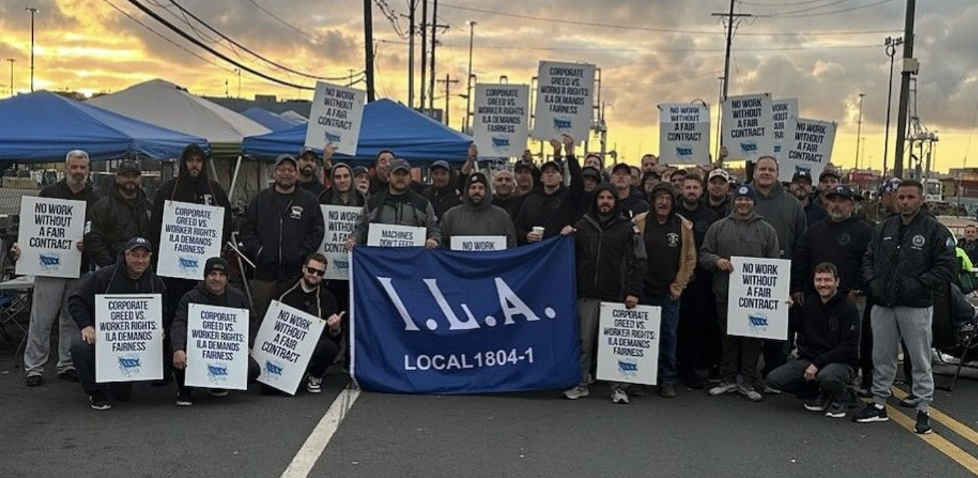 Solidarity with ILA on Strike!