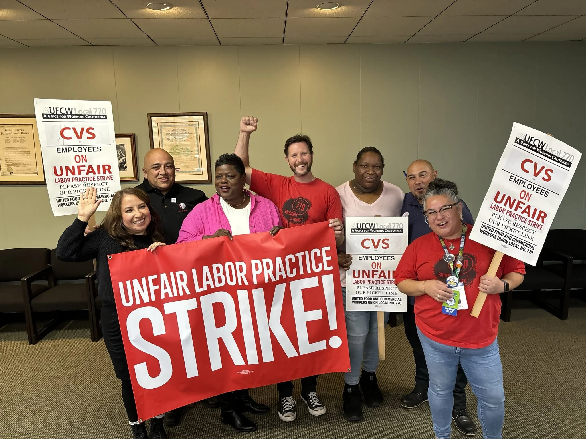 California CVS Workers End ULP Strike, Rite Aid Workers Authorize Strike