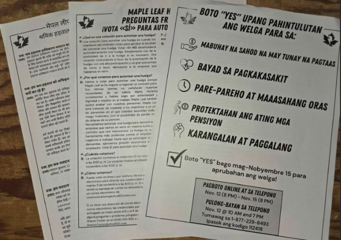 In Winnipeg, Maple Leaf Meatpackers  Stand Up to Intimidation