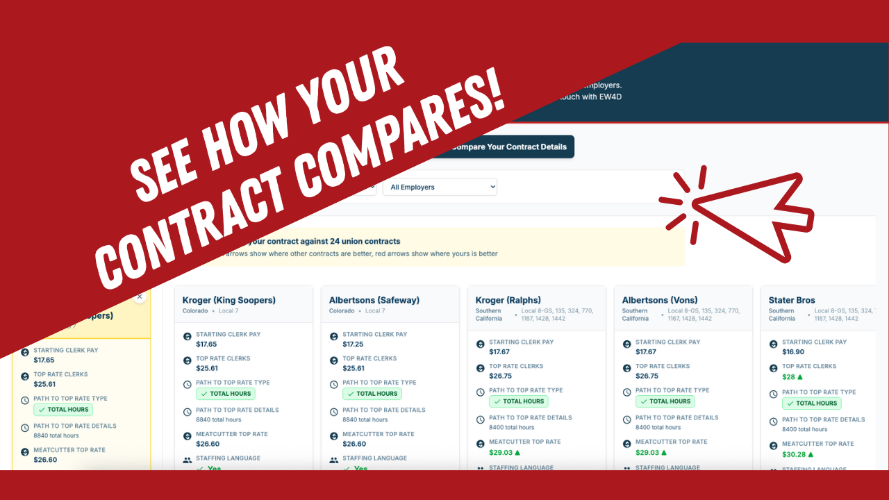 Introducing: the UFCW Grocery Contract Comparison Tool — Essential ...