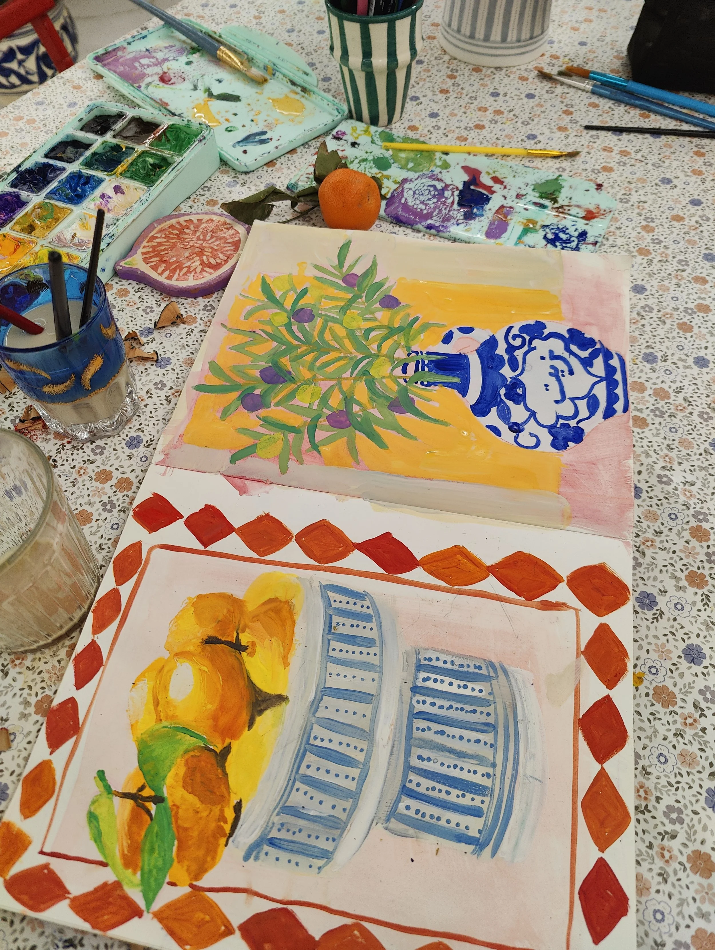 Still Life art skcetchbook 