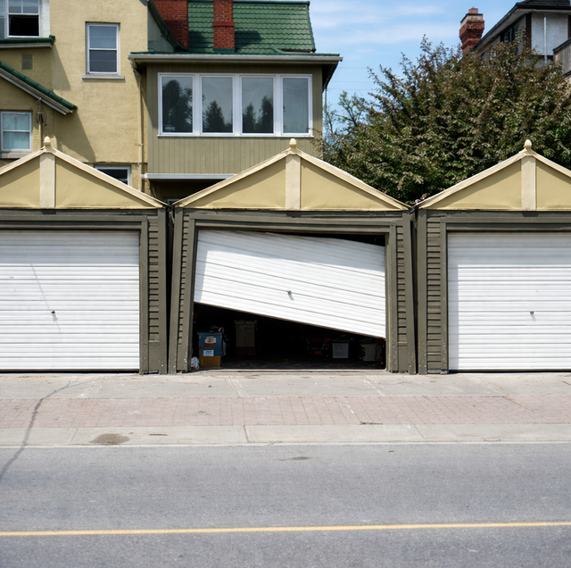 Garage Door Opening Crooked? 6 Reasons One Side Sags