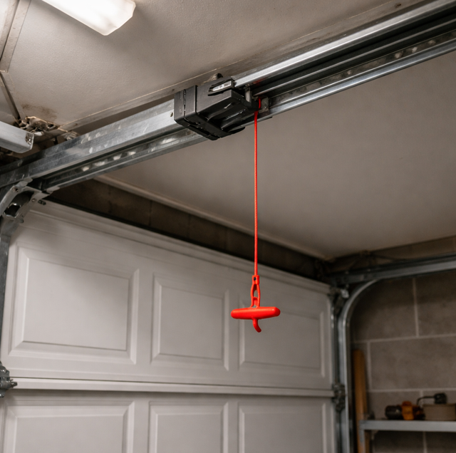 Garage Door Manual Release: The Cord That Frees a Stuck Door