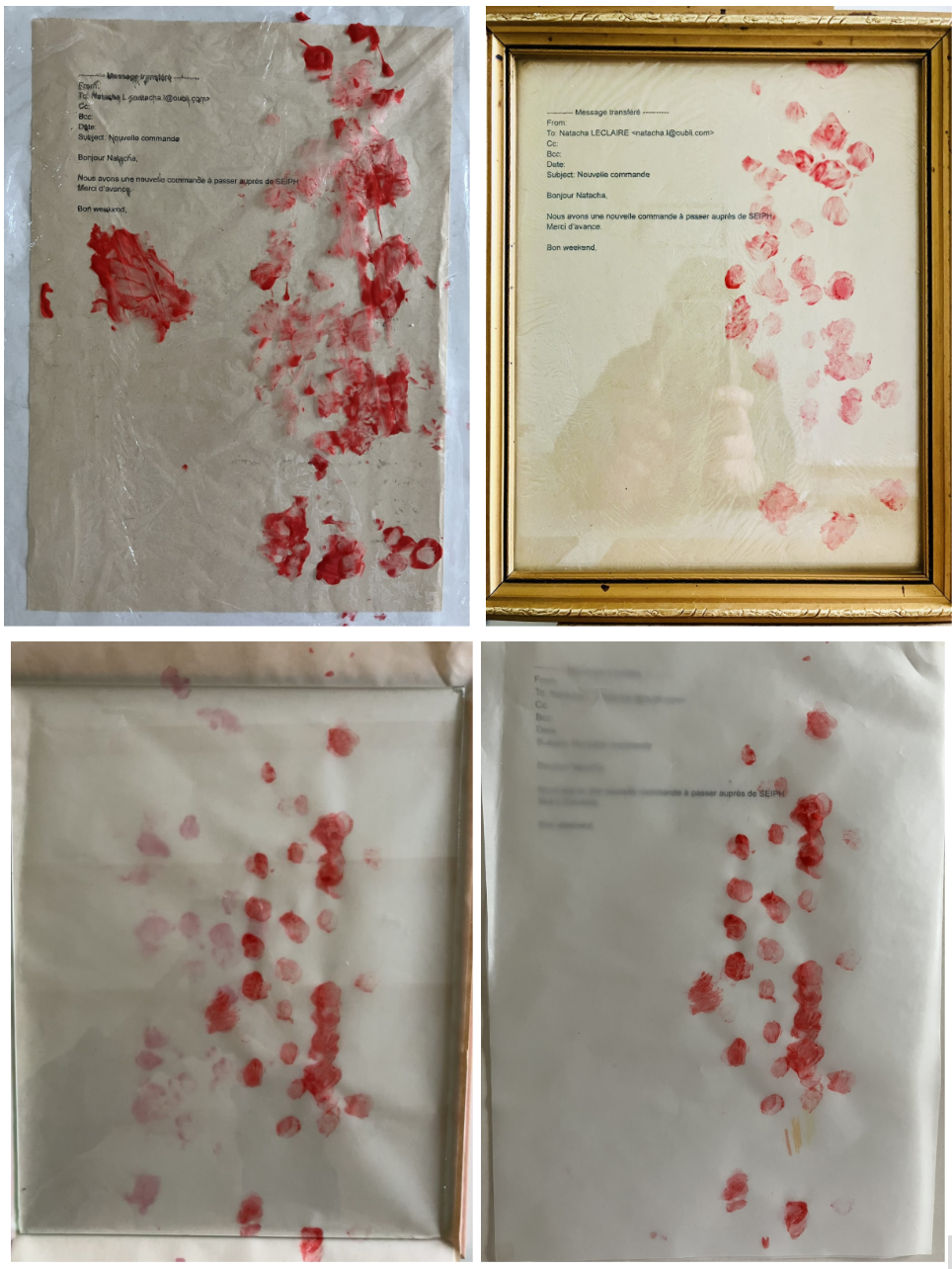 De l’autre côté de l’oubli ou à l’horizon du gribouillage