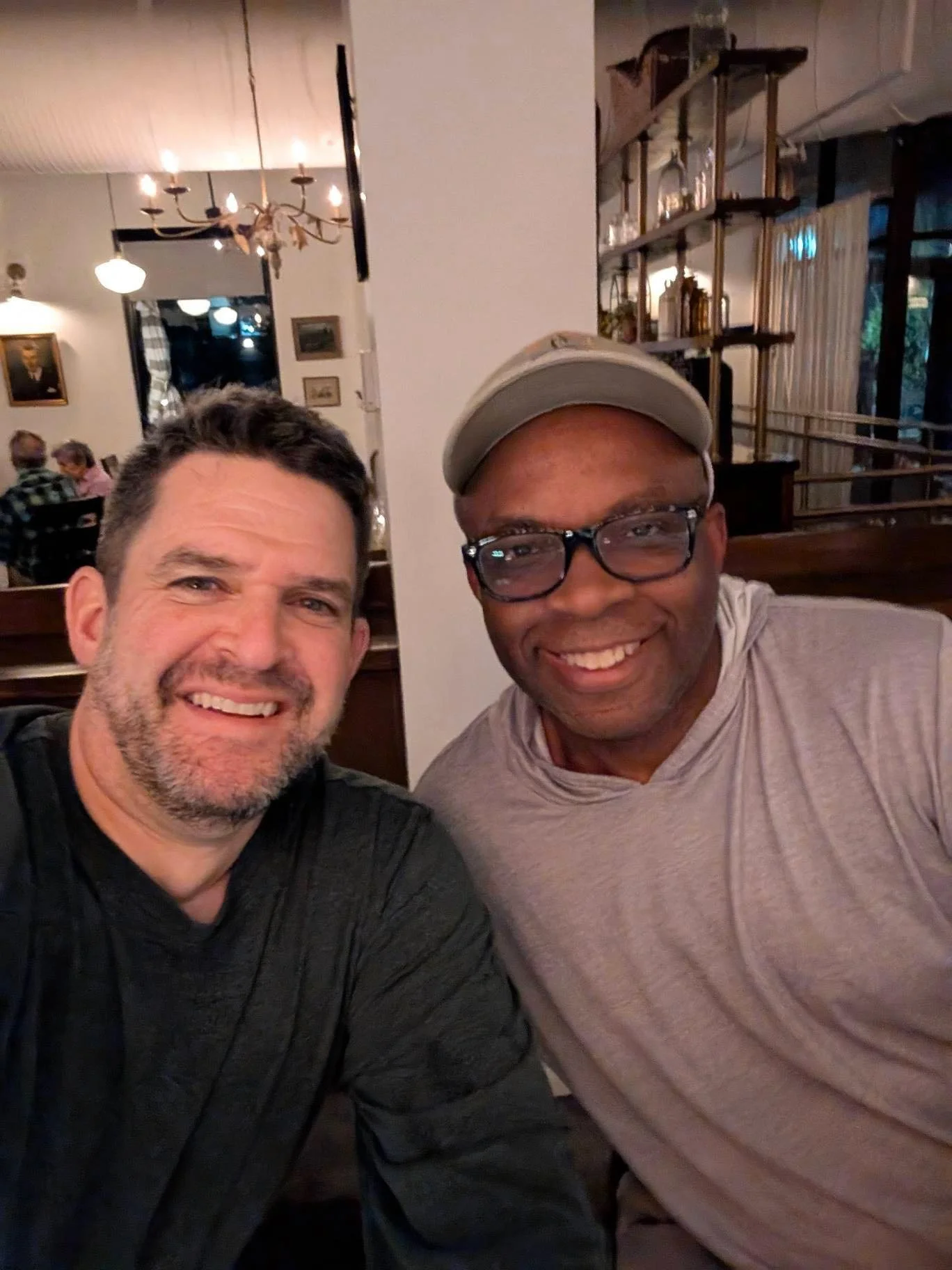 I consider it a privilege to reconnect with friends in person when the opportunity arises. Daniel Stern and I have a long history, dating back to our time as part of the opening team at Lespinasse DC. I frequently tell people that this was the most e