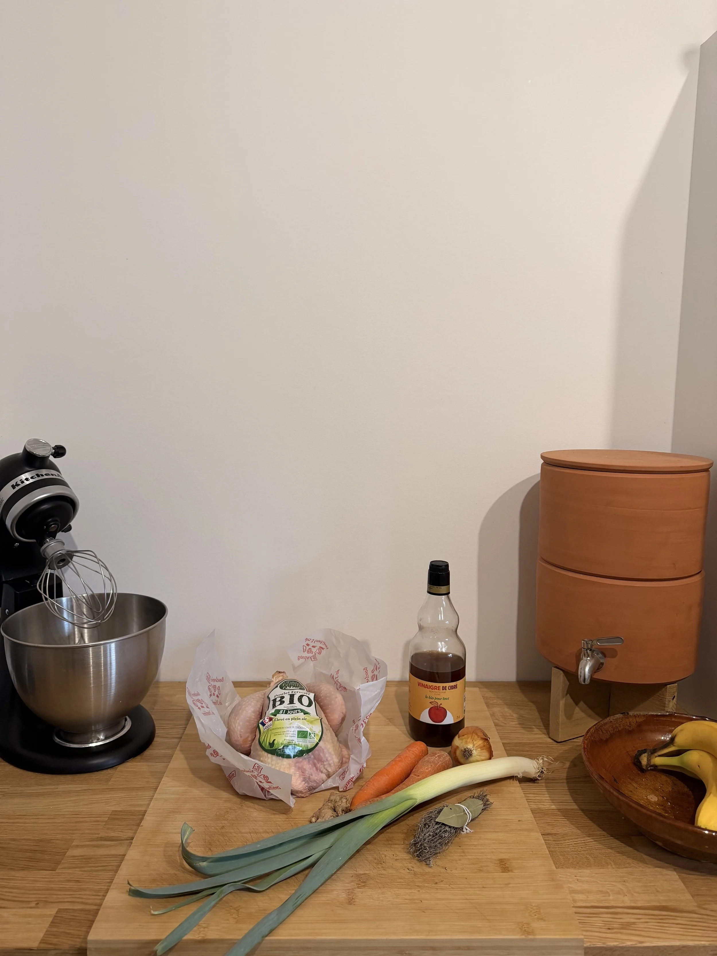 Recette du bouillon de poulet