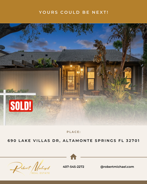 🏡 SOLD &amp; CLOSED in Altamonte Springs!
