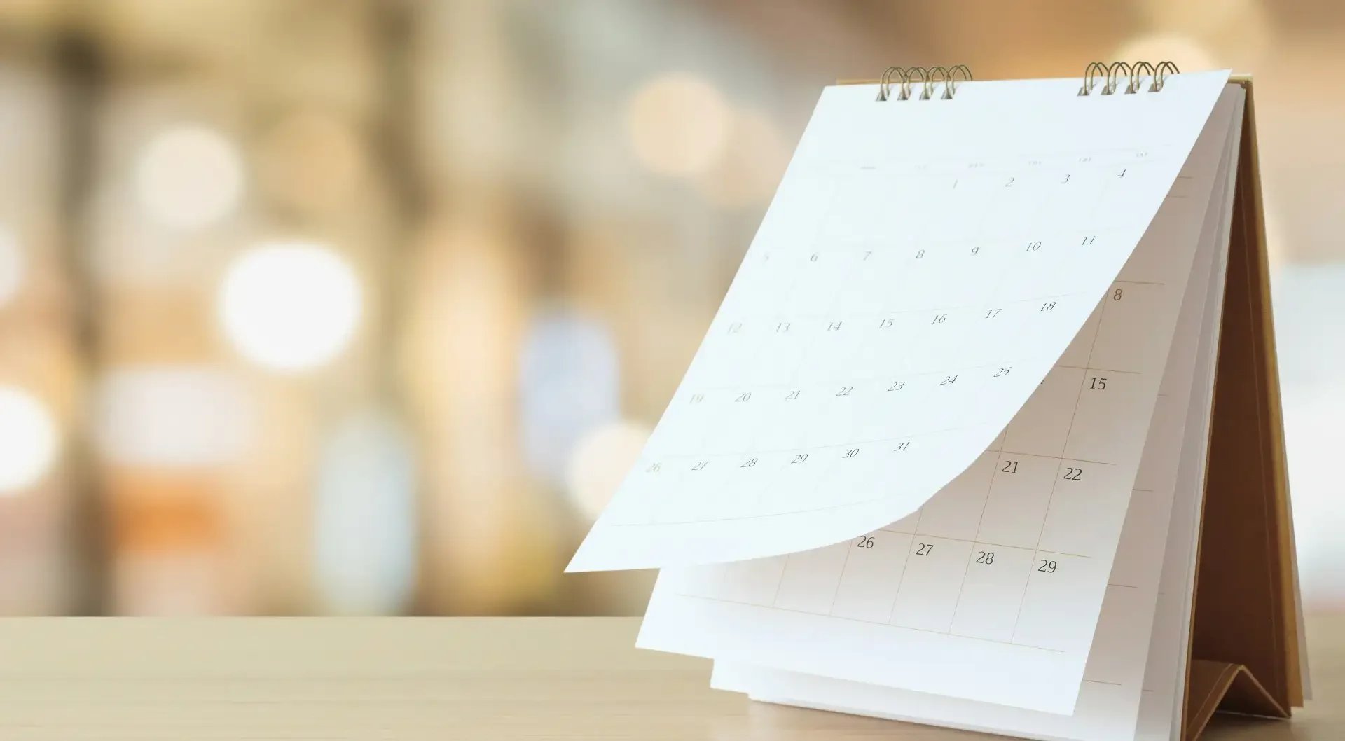 Calendar marking mortgage pre-approval expiration date and timeline