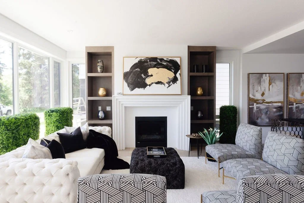 Staged living room to help sell your house fast in Orlando