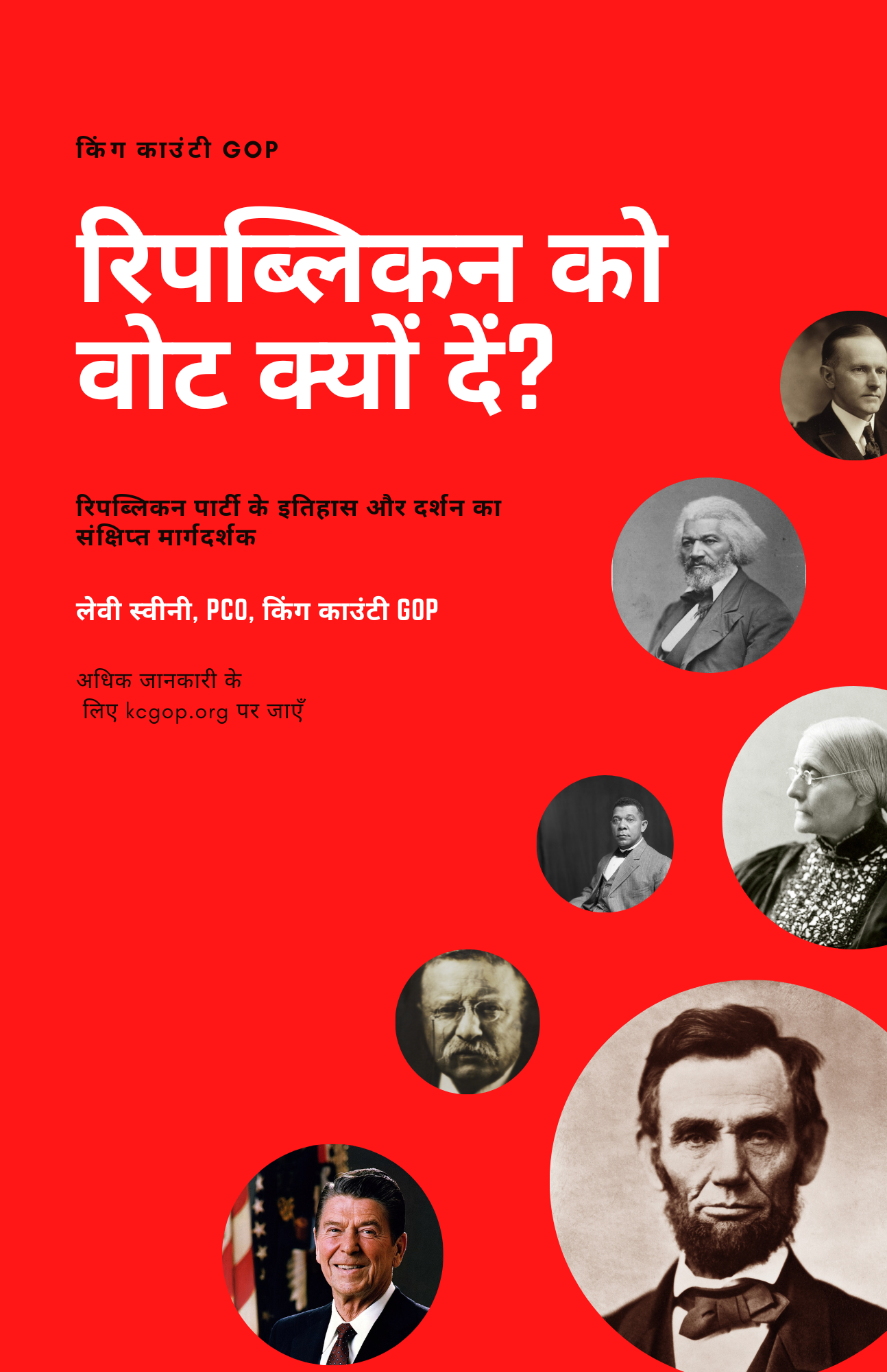 “व्हाई वोट रिपब्लिकन?” की 100 प्रतियाँ