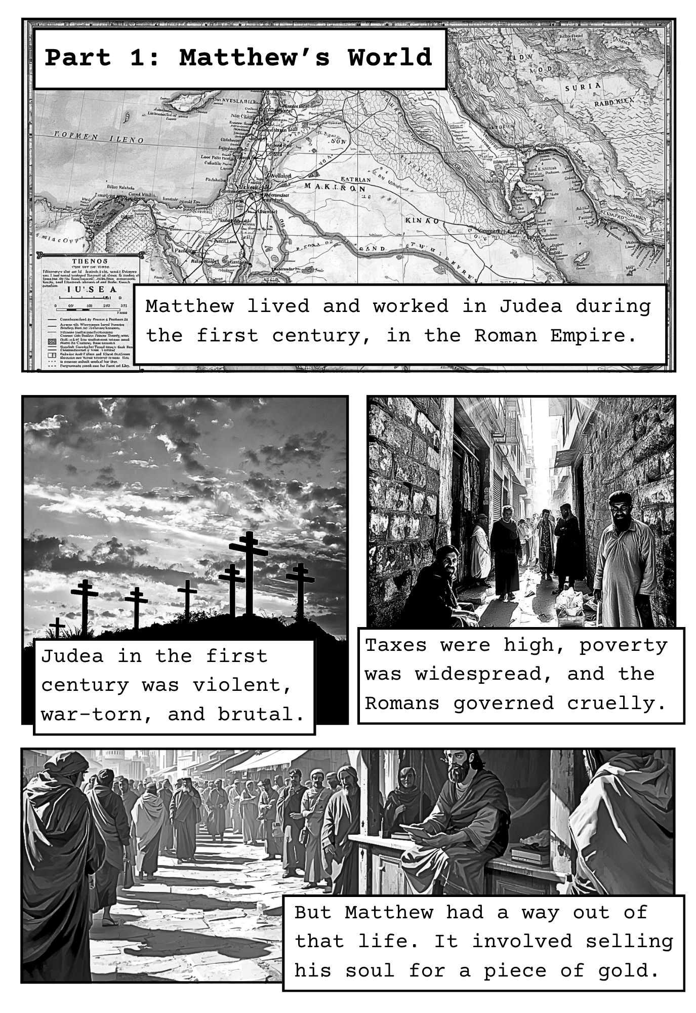 Icon #1 - Bolo Studios - Black and white gospel comic book - Page 4.png