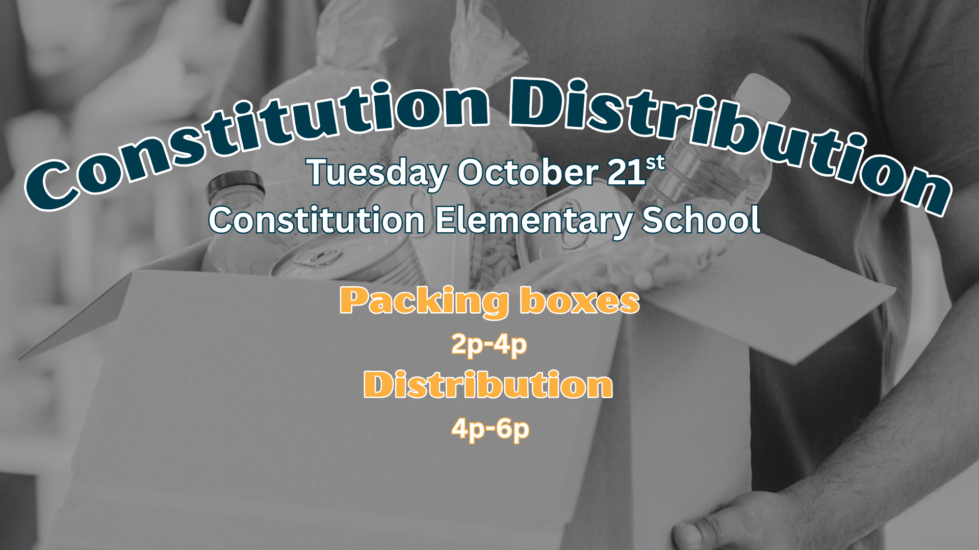 Constitution Elementary Food Distribution