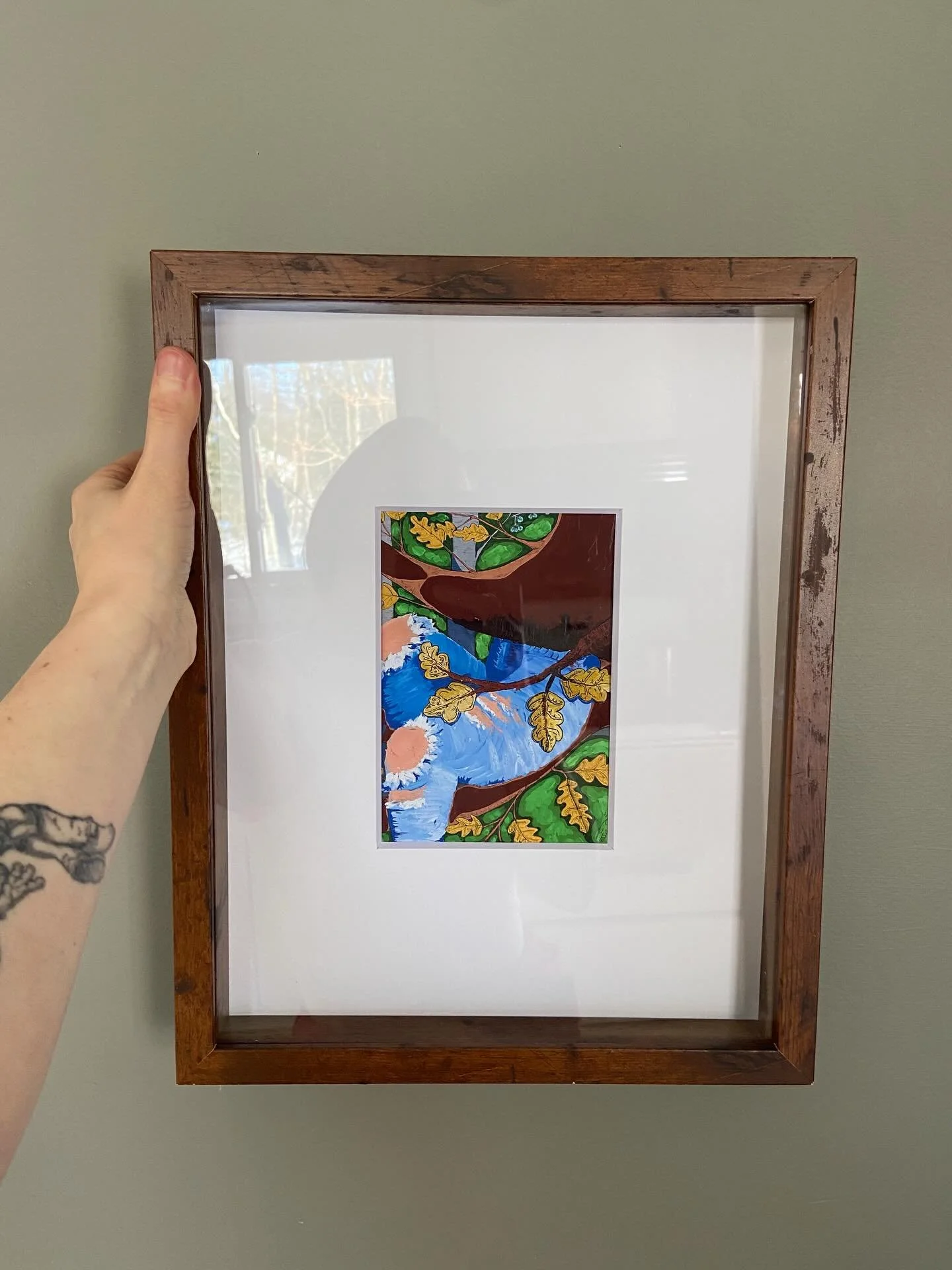 This framed 5x7&rdquo; print is included in my spring sale happening now, on my website until April 11th 🍃
https://www.artistjessgraham.ca/store/pre-order