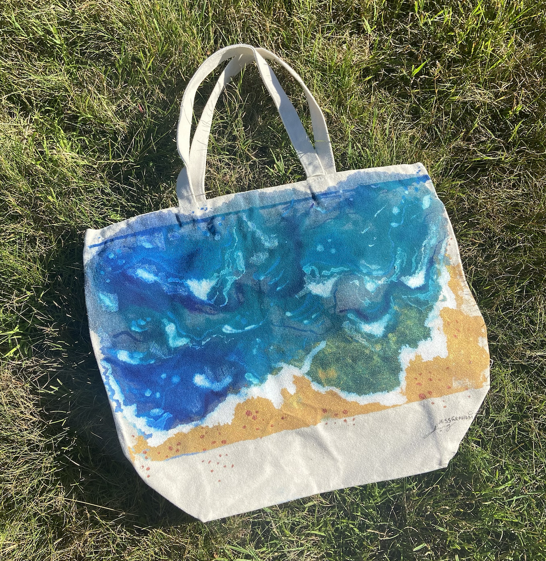 Beach Canvas Tote Bag