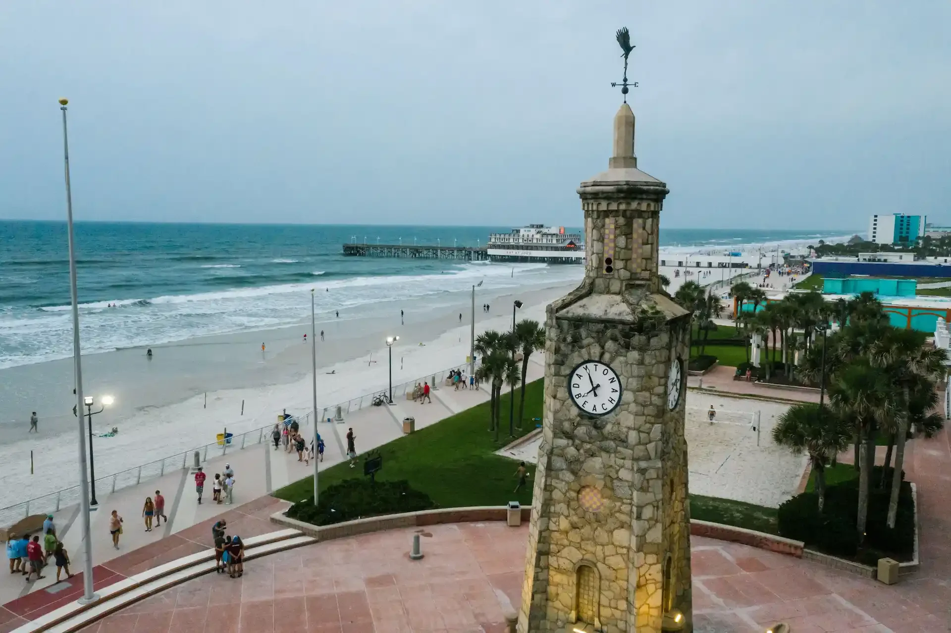 daytona beach aerial view