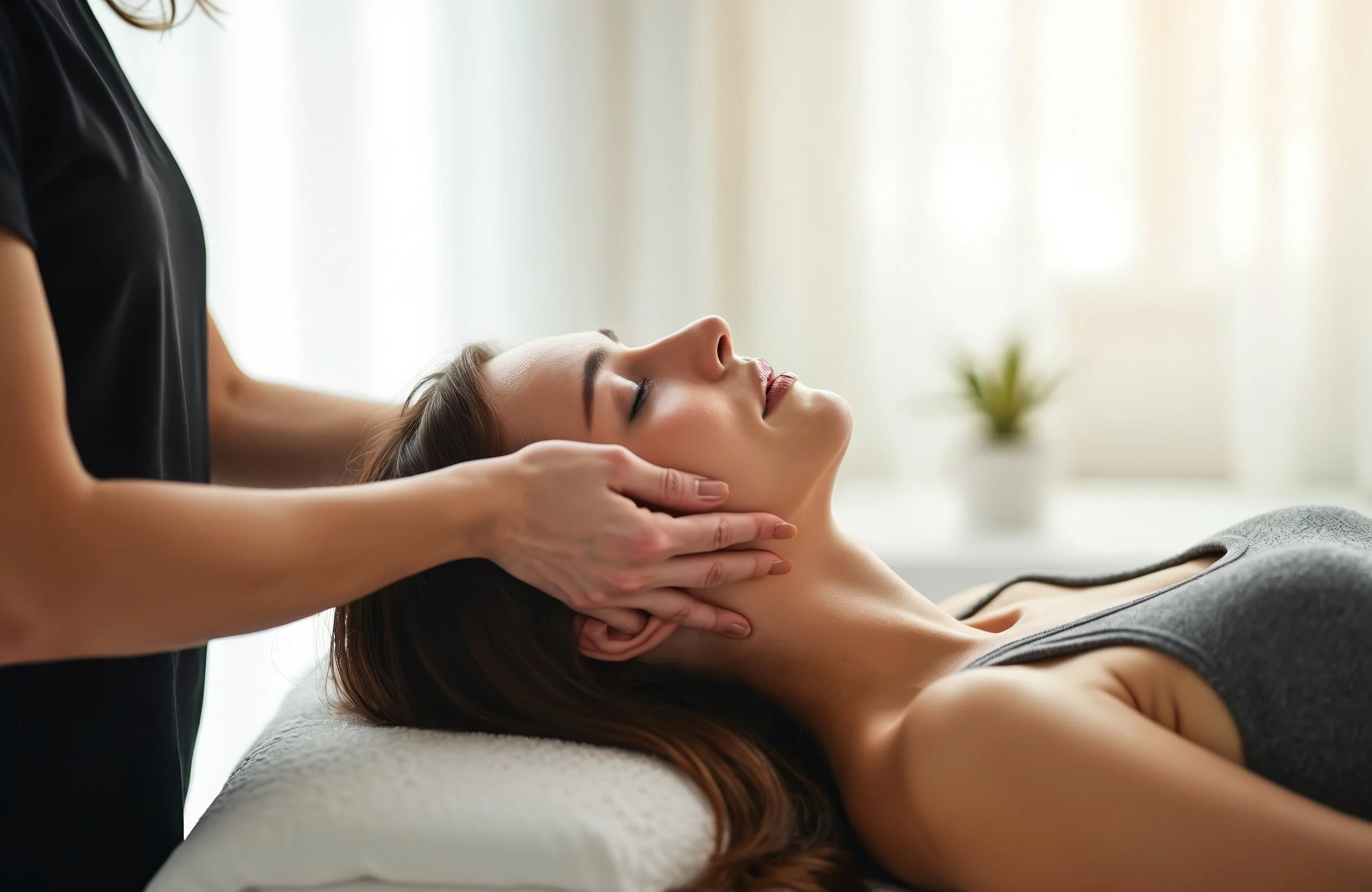 TMJ Massage, pain relief
