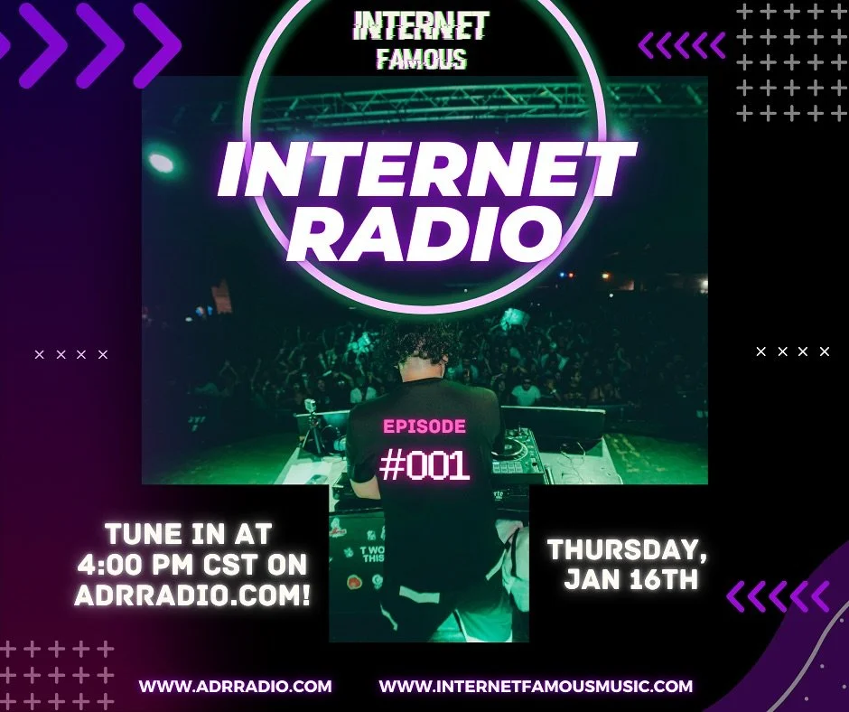Hosting Episode #001 on my new INTERNET RADIO Show! Tune in at 4:00 CST to Adrradio.com 📻 @adrenaline.atx 

#InternetFamous #InternetRadio #Episode001 #LiveonAir #Music #Techno #TechnoThursdays #EDM #DanceMusic