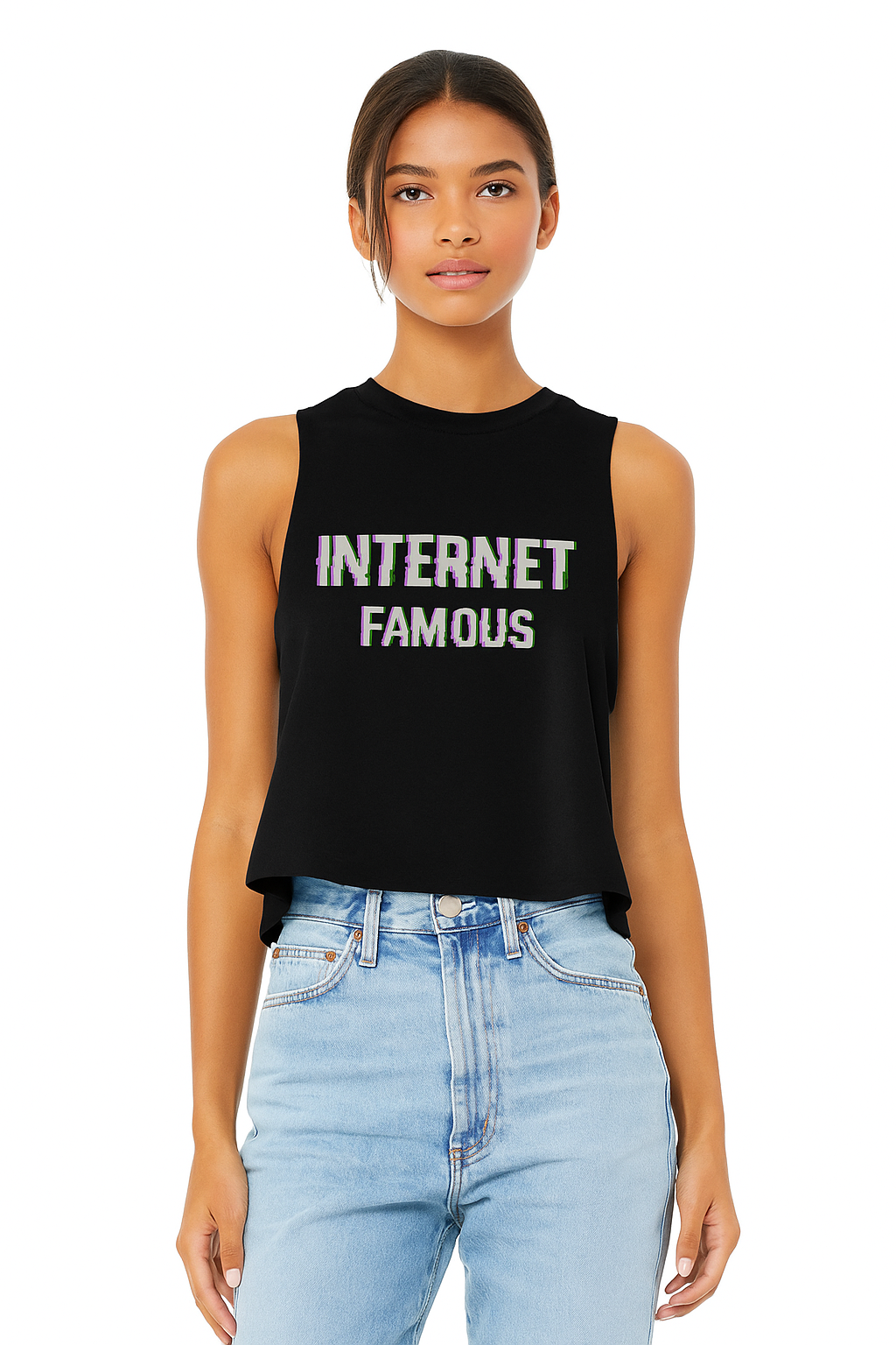 Black Crop Top