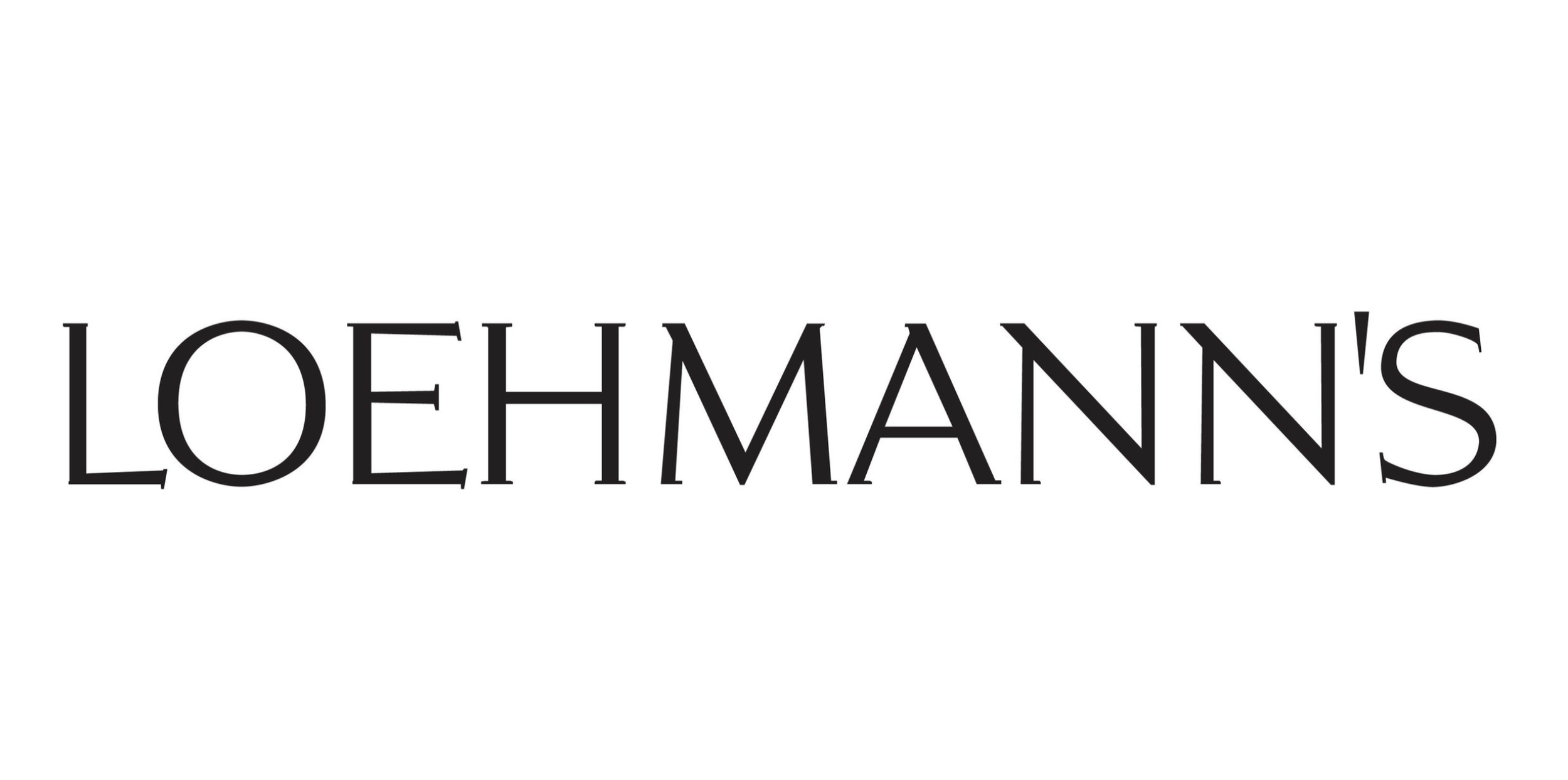 Loehmann's logo in black text on a white background.