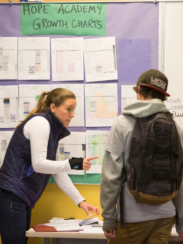 What happens when a regular high school decides no student is a lost cause?