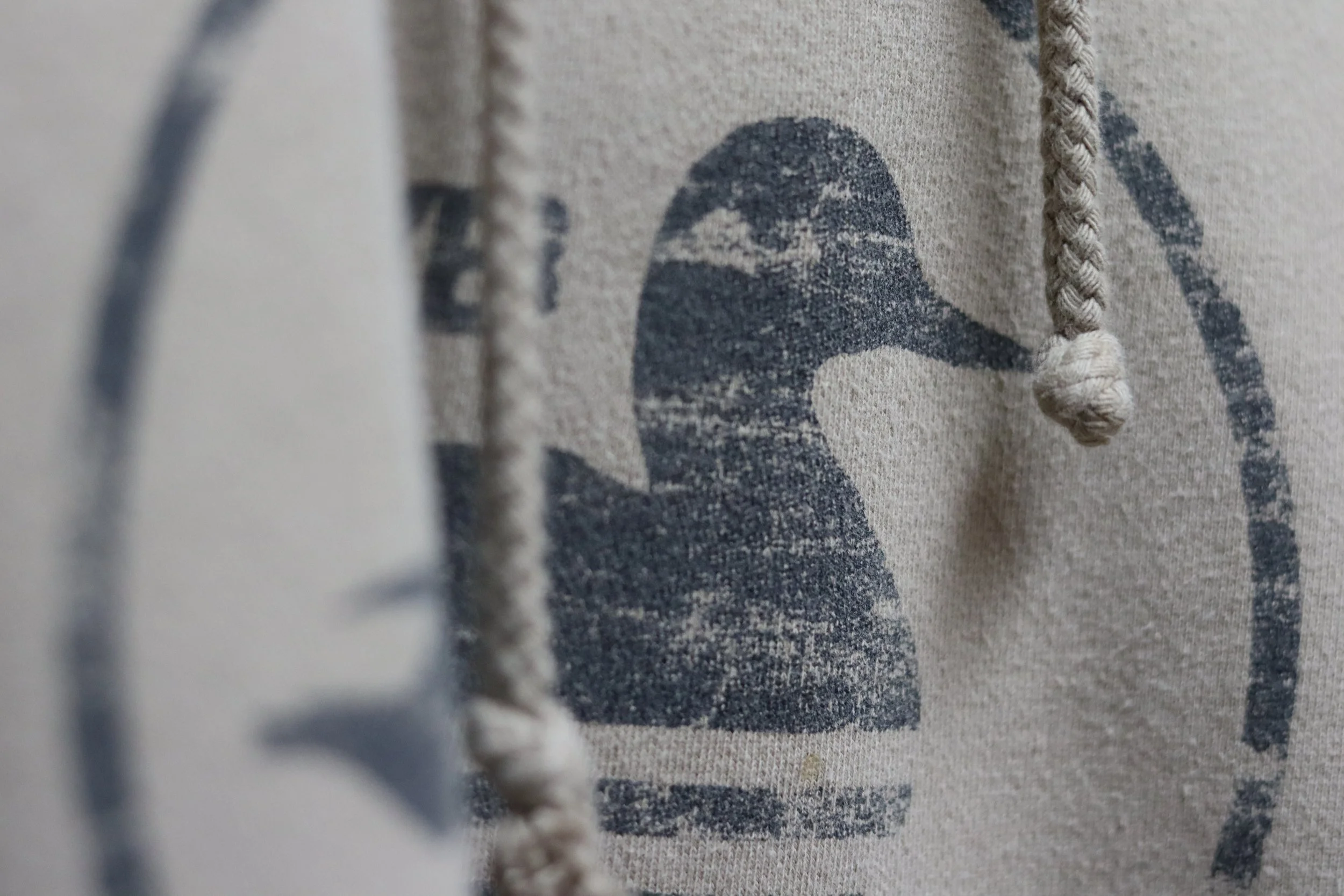 a custom vintage screen print