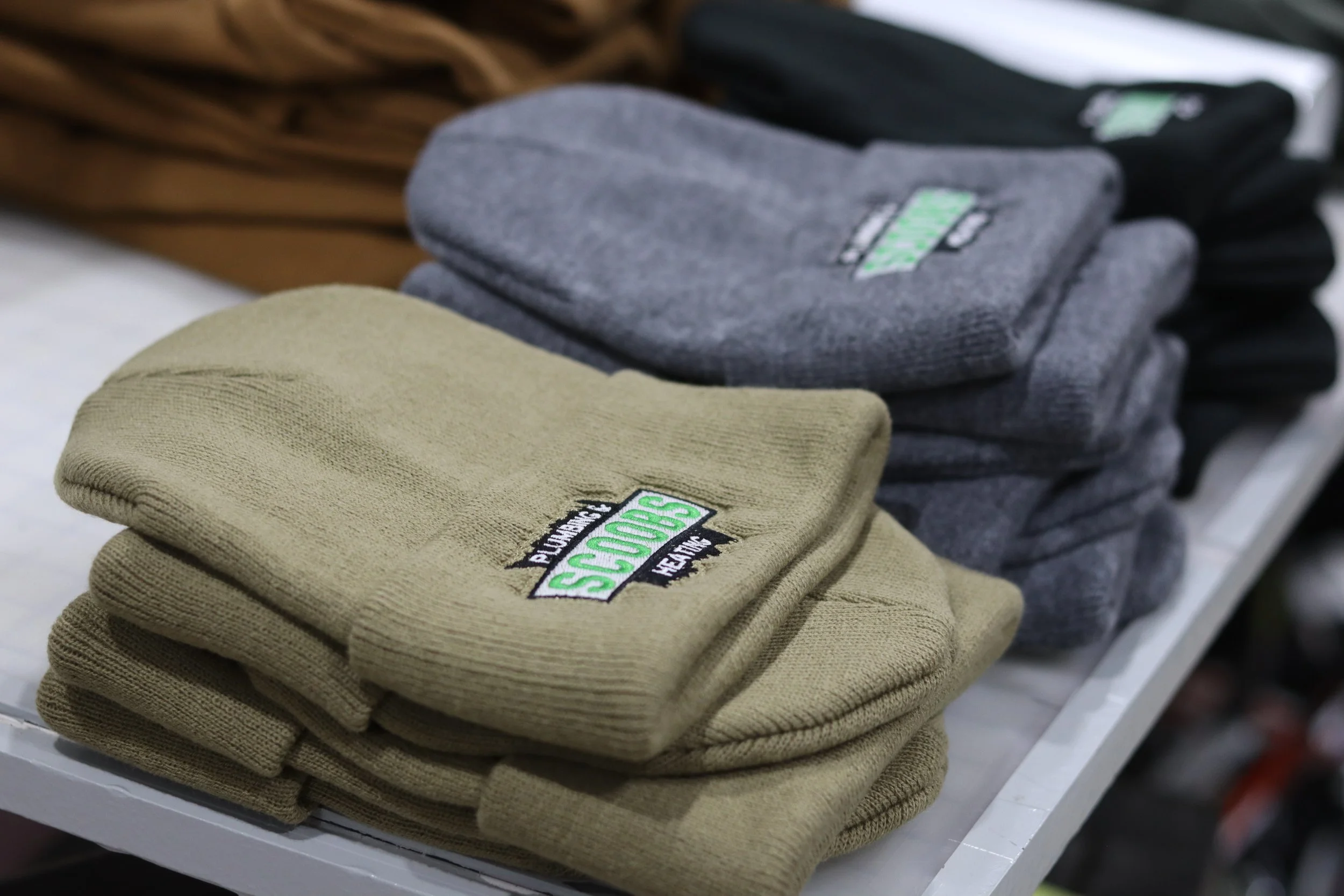 Scoobs winter hats Embroidery