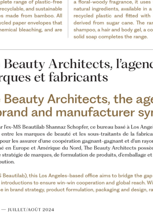 THANK YOU Expression Cosmétique Magazine: check out our feature on pAGE 54</span>