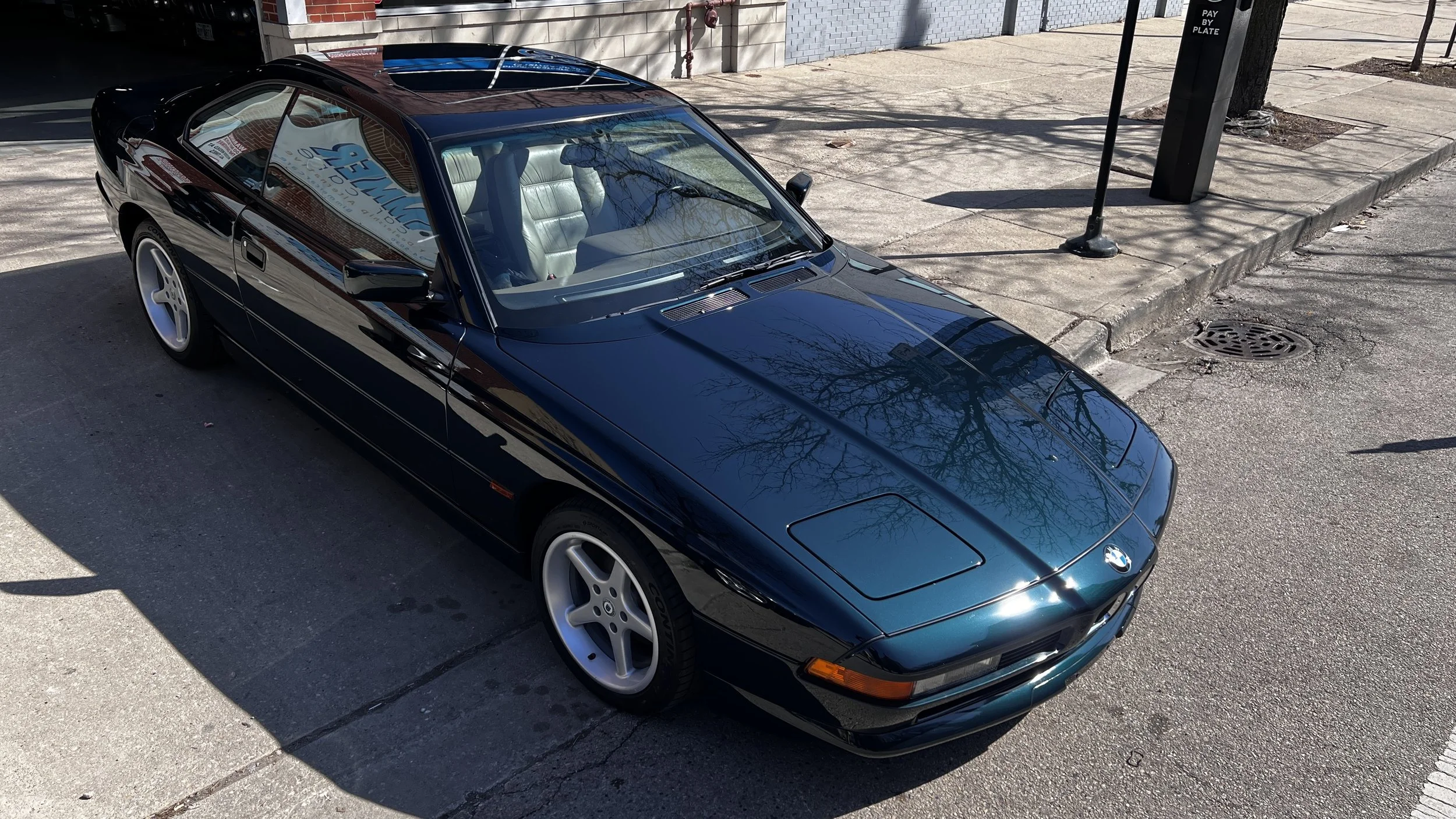 Results of a 2 Stage Paint Correction and Ceramic Coating on a BMW. Mobile detail, chicago