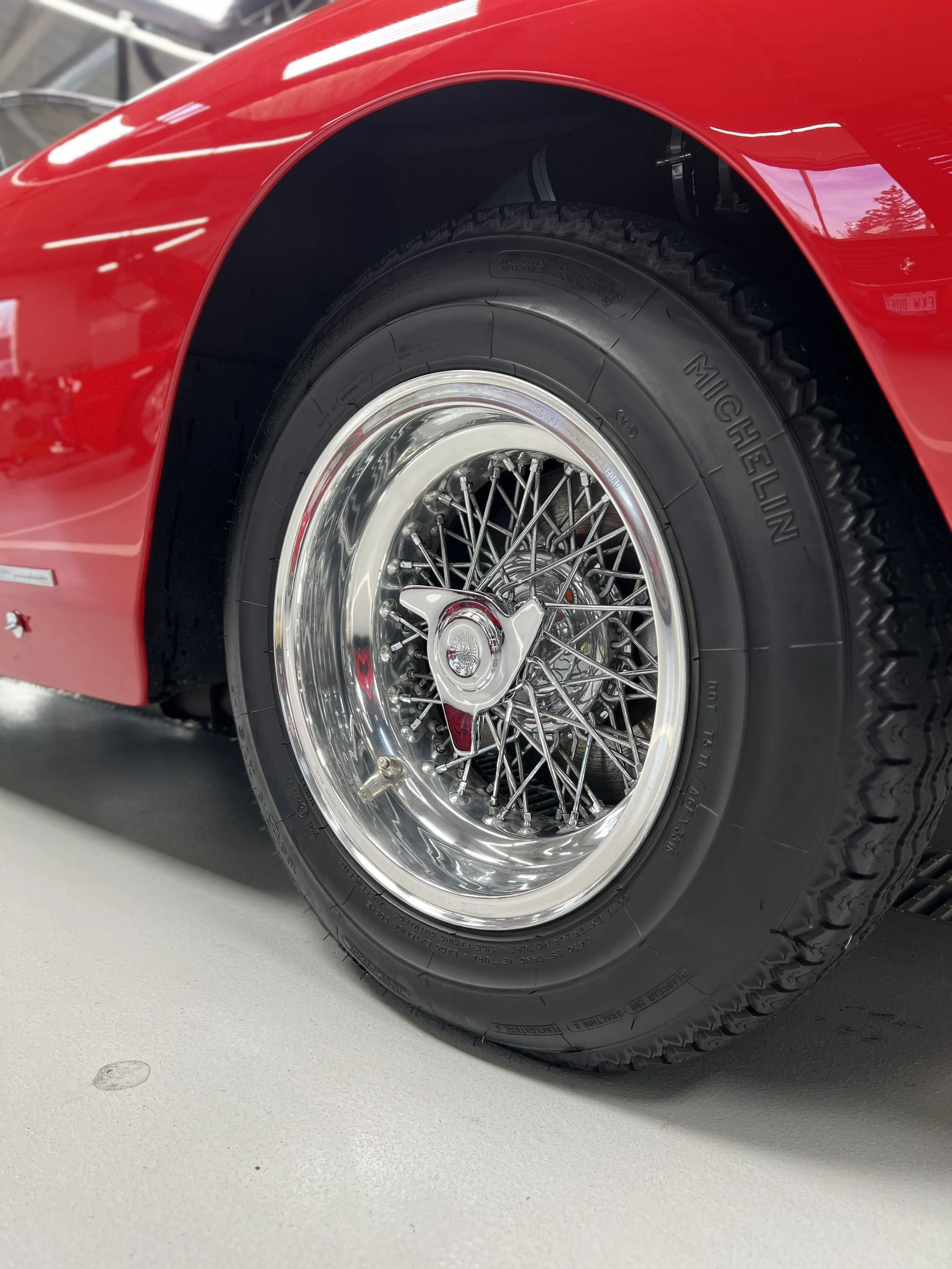 Exterior detail and Paint Correction on an old School Ferrari