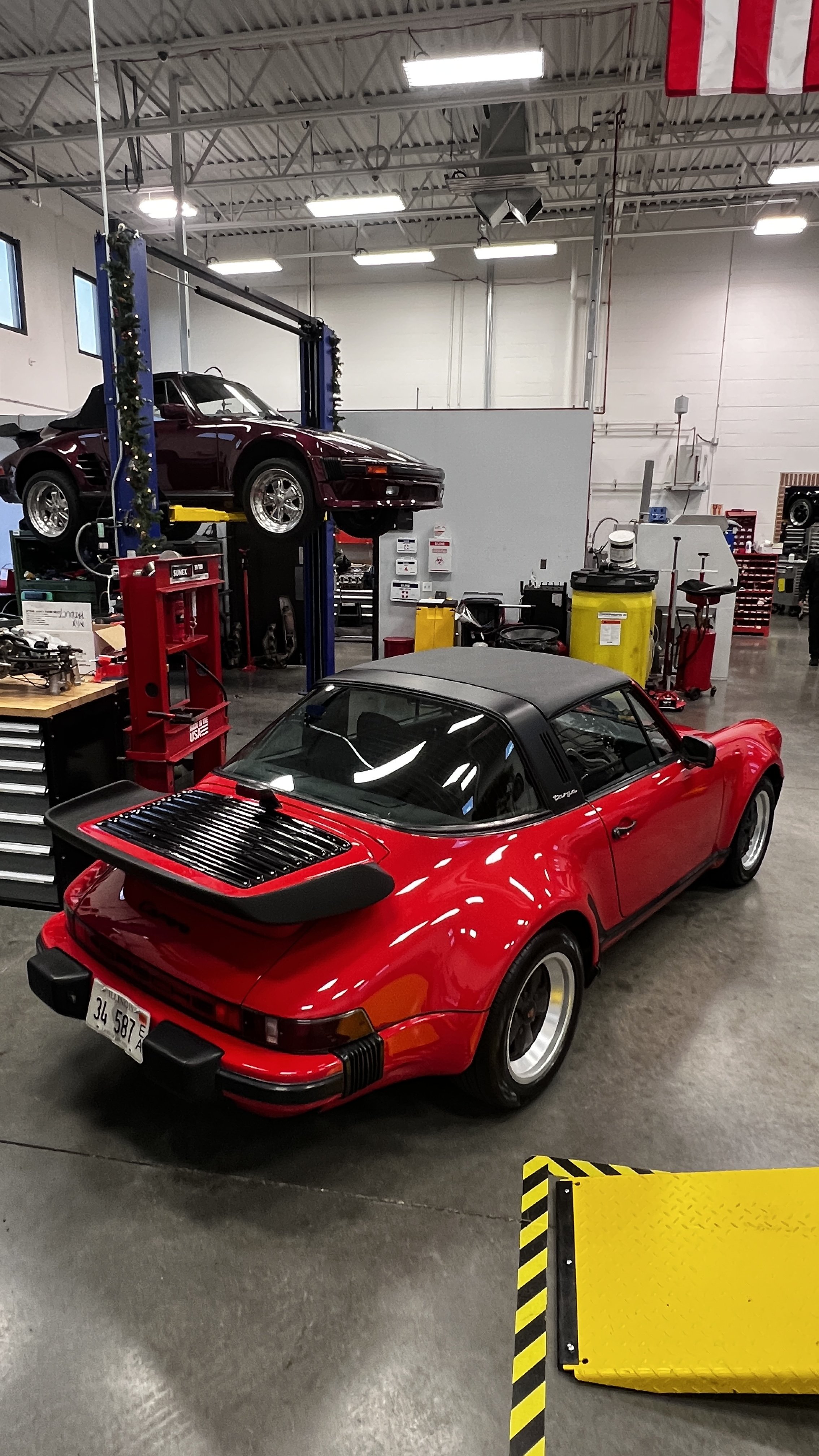 Results of a 2 Stage Paint Correction and Ceramic Coating on a Porsche 911 Targa