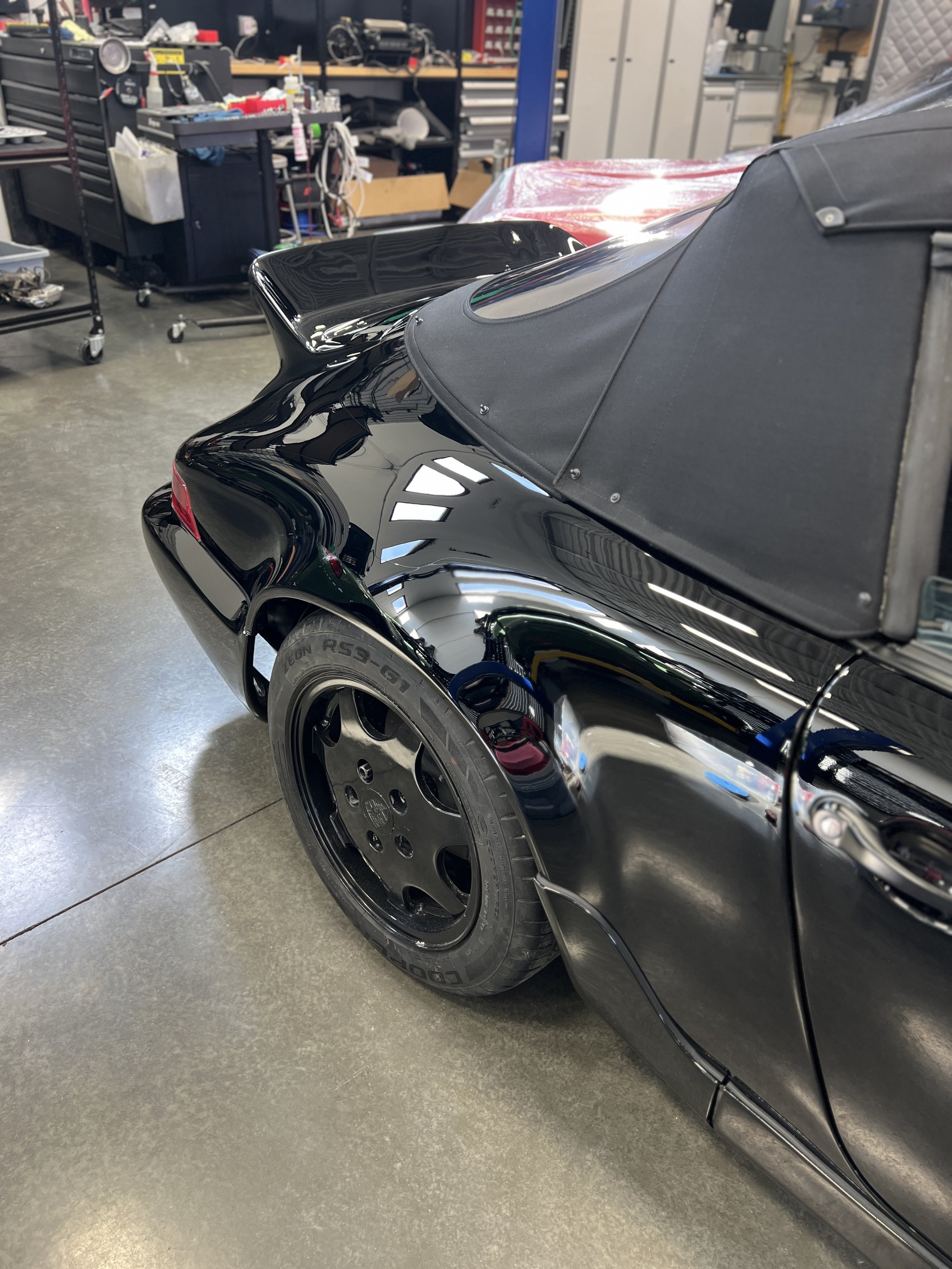 Results of a 2 Stage Paint Correction and Ceramic Coating on a Porsche 911