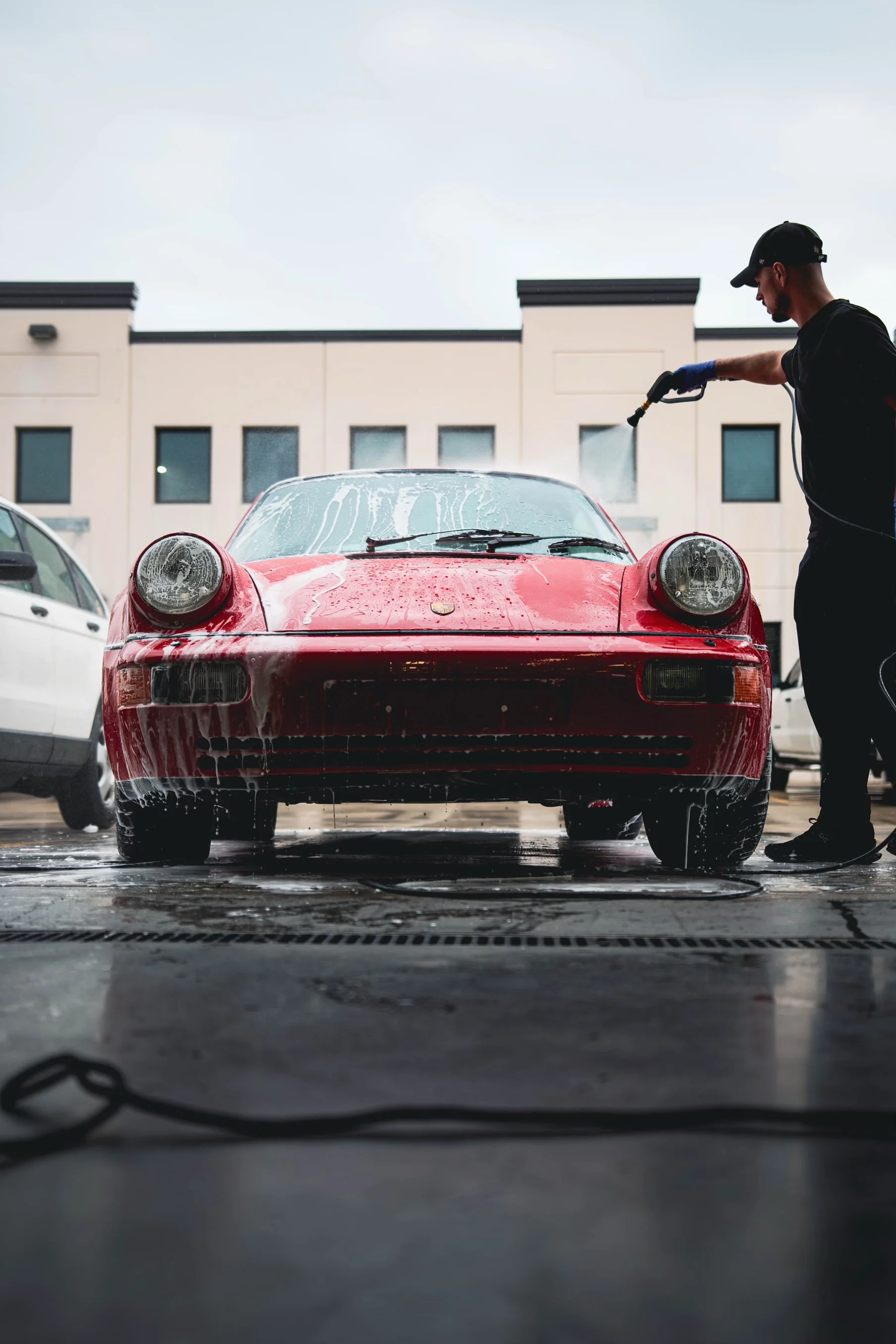 Exterior Detail on a Porsche