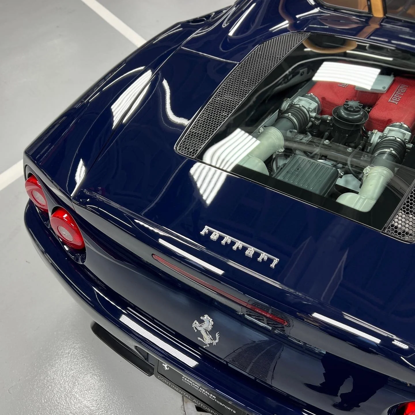 Exterior Detail, Engine Bay detail and Paint Correction Results on a Ferrari 360