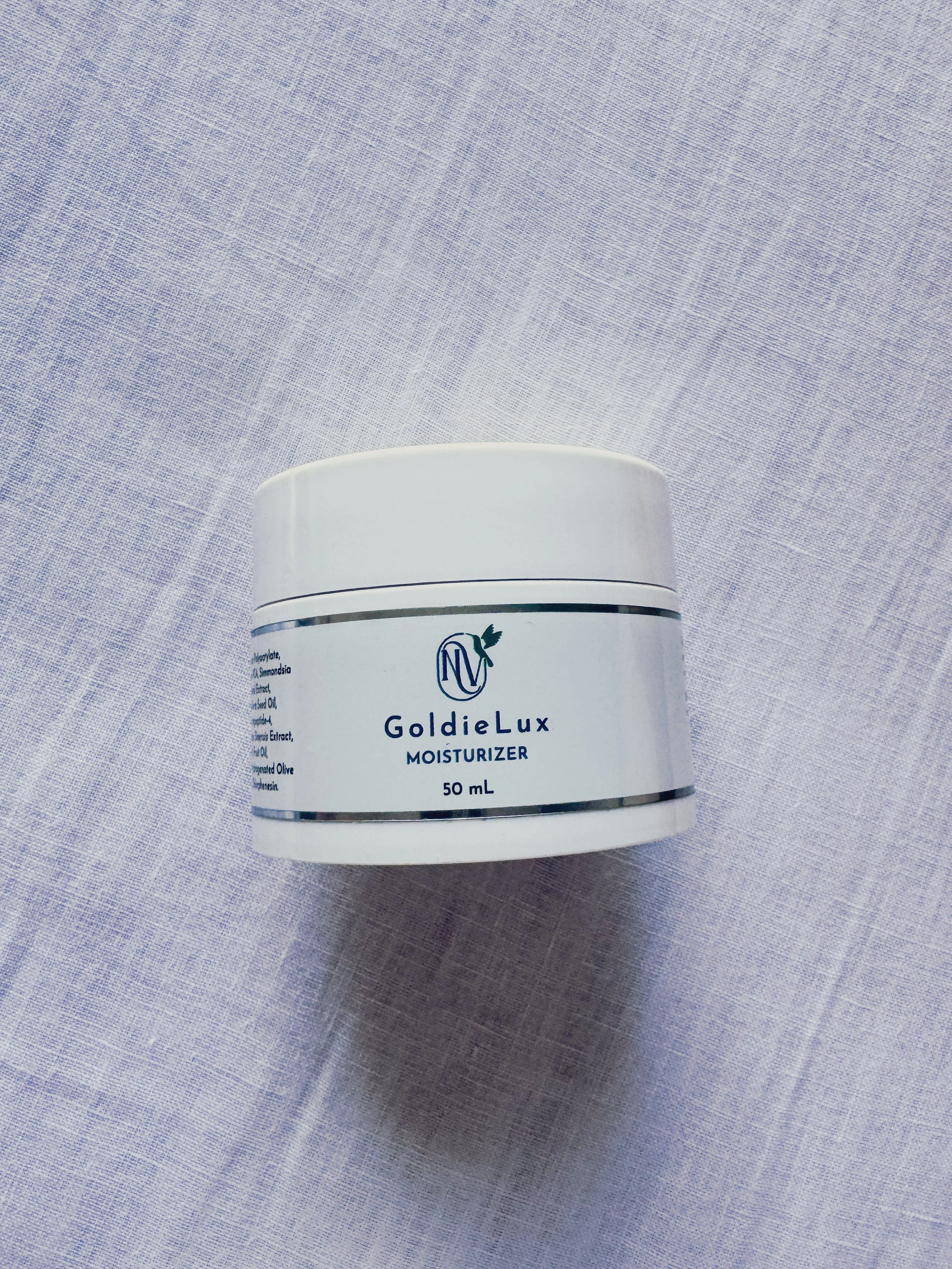 Nutrivamos GoldieLux Mushroom Blend Peptide Moisturizer