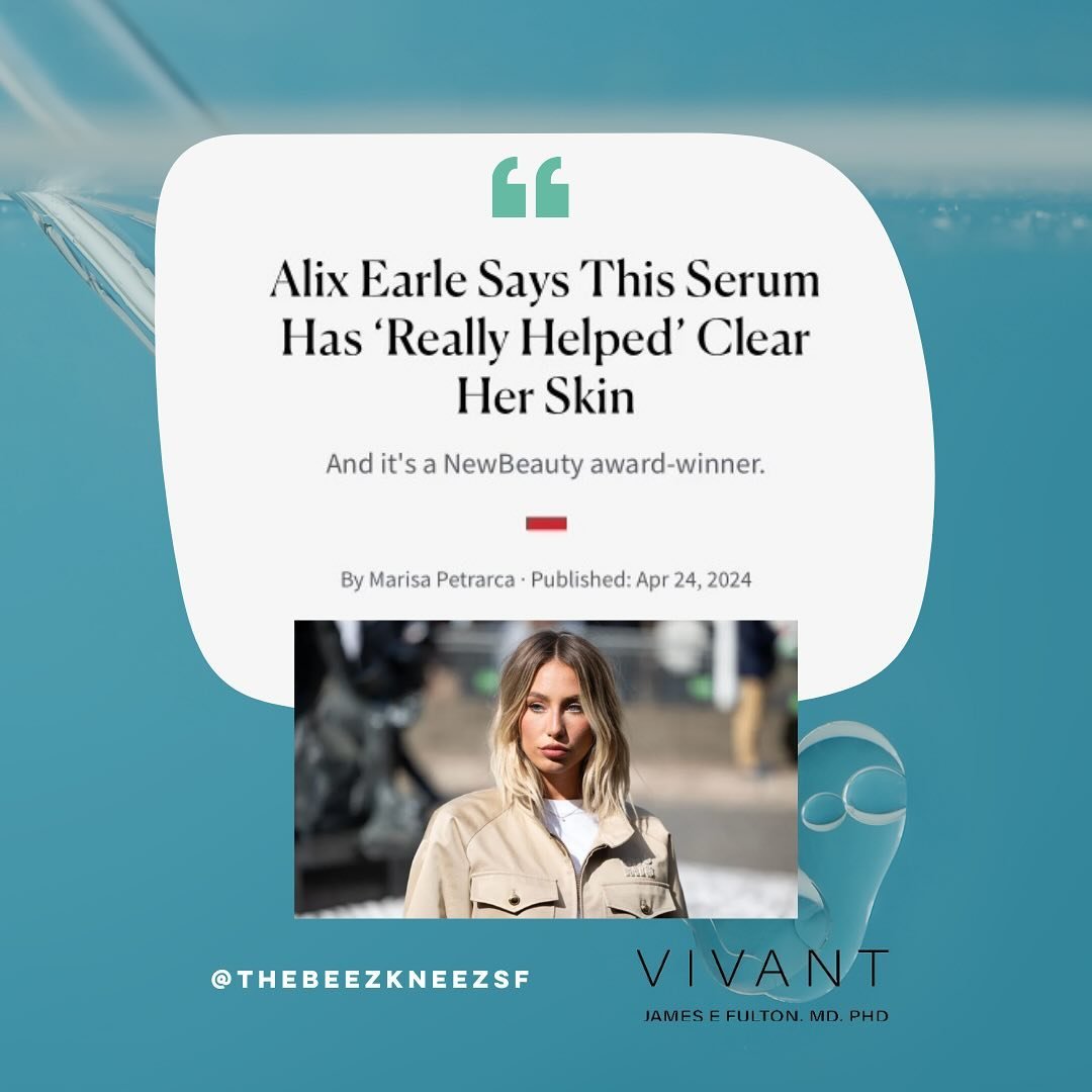 ✨Skincare Favorites in the News!✨

In her Elle &ldquo;Waking Up With&rdquo; video, Tik Tok star and adult acne sufferer, Alix Earle, swears by the @vivantskincare 8% mandelic acid serum! 

This serum is our #1 bestseller, and our clients have been us