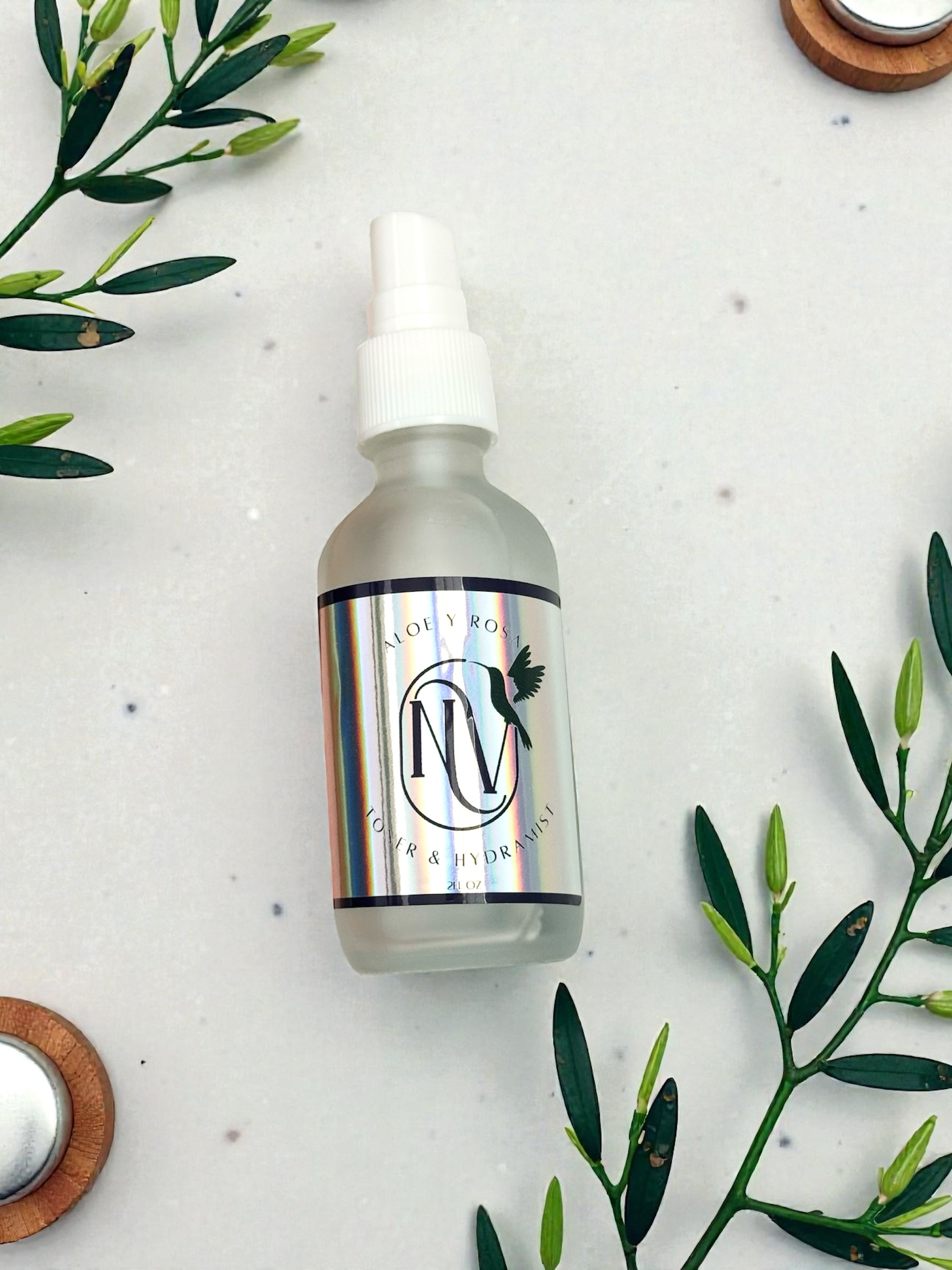 Nutrivamos Aloe y Rosa Toner & Hydramist (Former name Oxygen & Rose Toner)