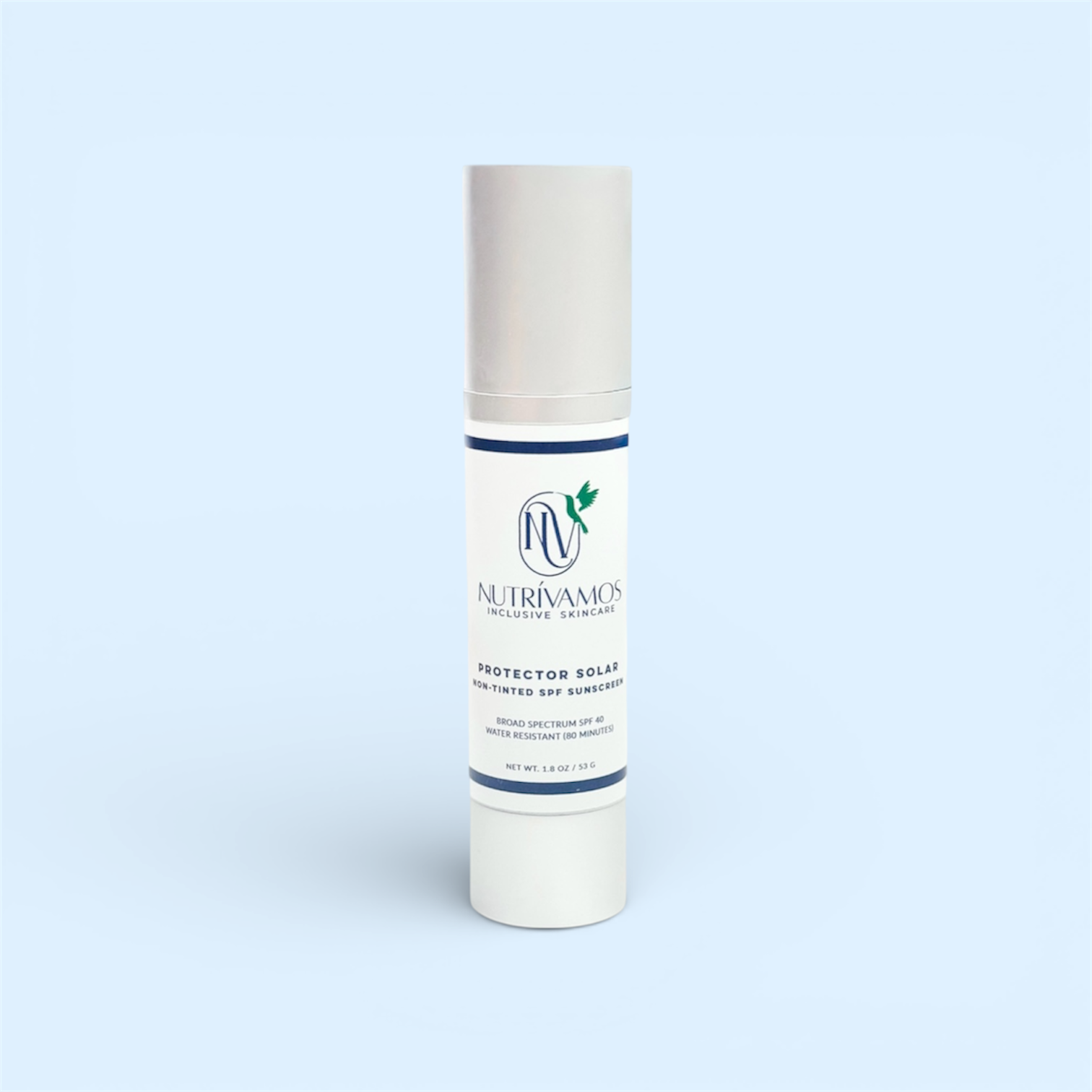 NutriVamos Protector Solar NON-TINTED SPF40