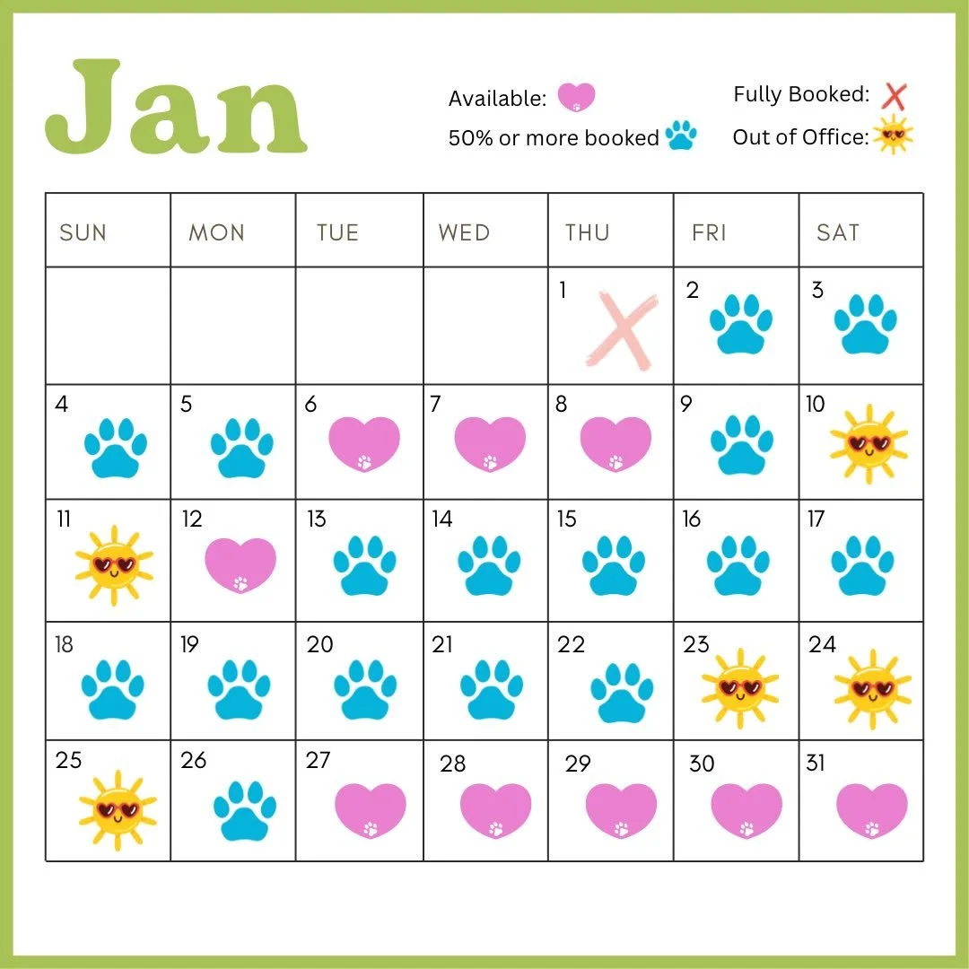 Currently booking through March 🍀

Established clients can always ask about my &ldquo;booked&rdquo; days. I can sometimes find room to squeeze you in!