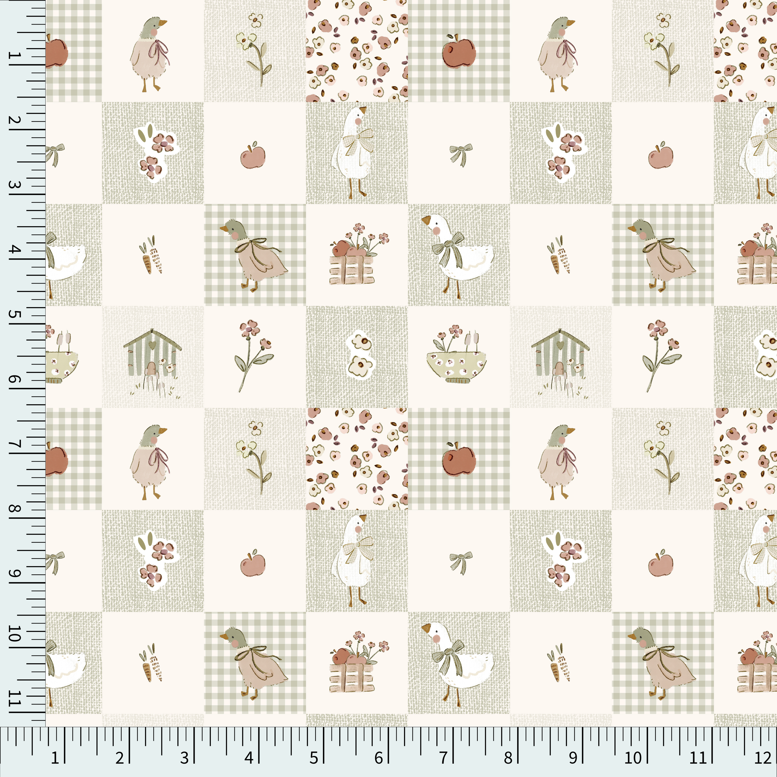 Glady Duck and Mallard Patchwork PRE ORDER