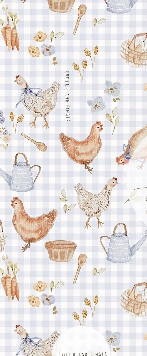 Rooster Cloth Gingham PRE ORDER
