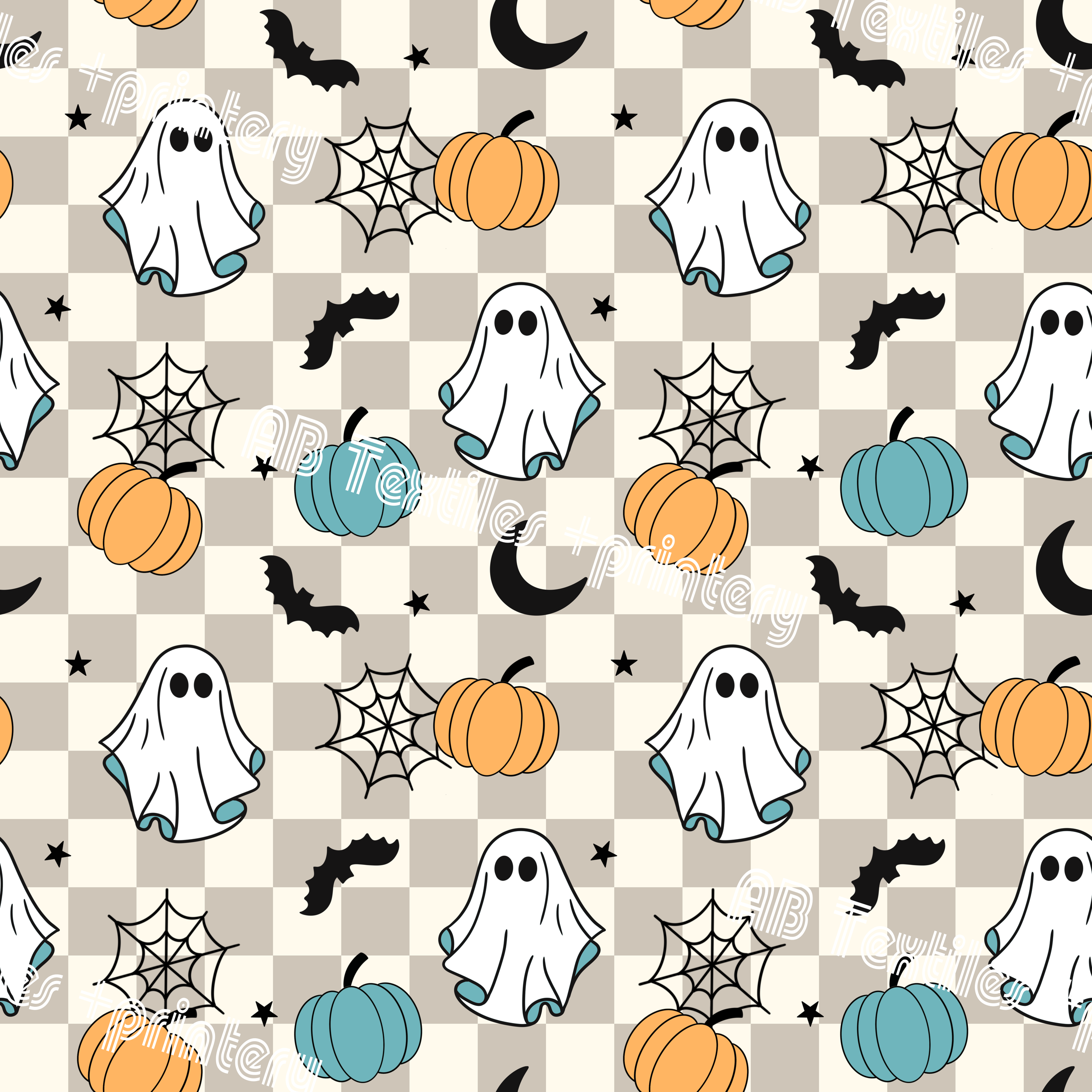 BlueRetroSpookyGhostPNG.png