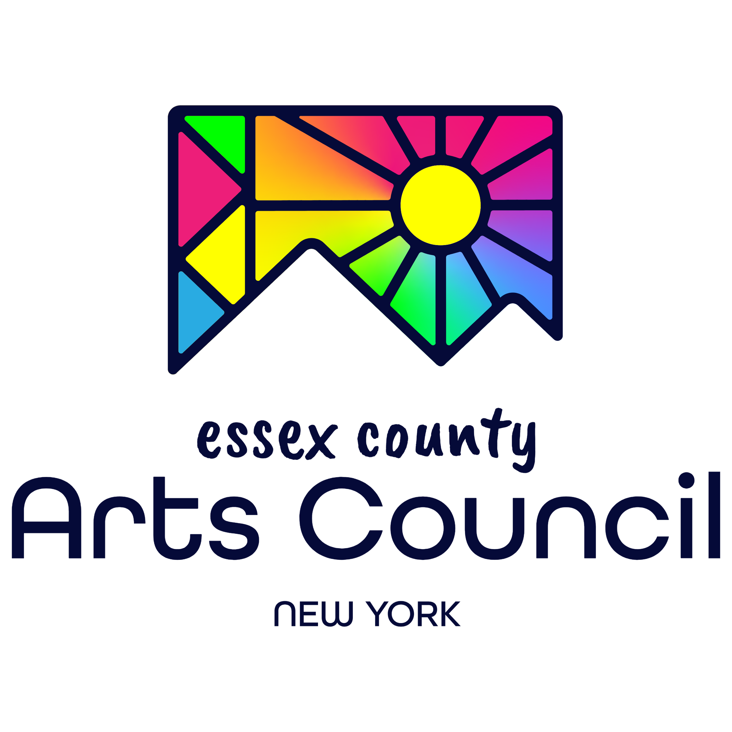 Color, stacked ECAC logo.png