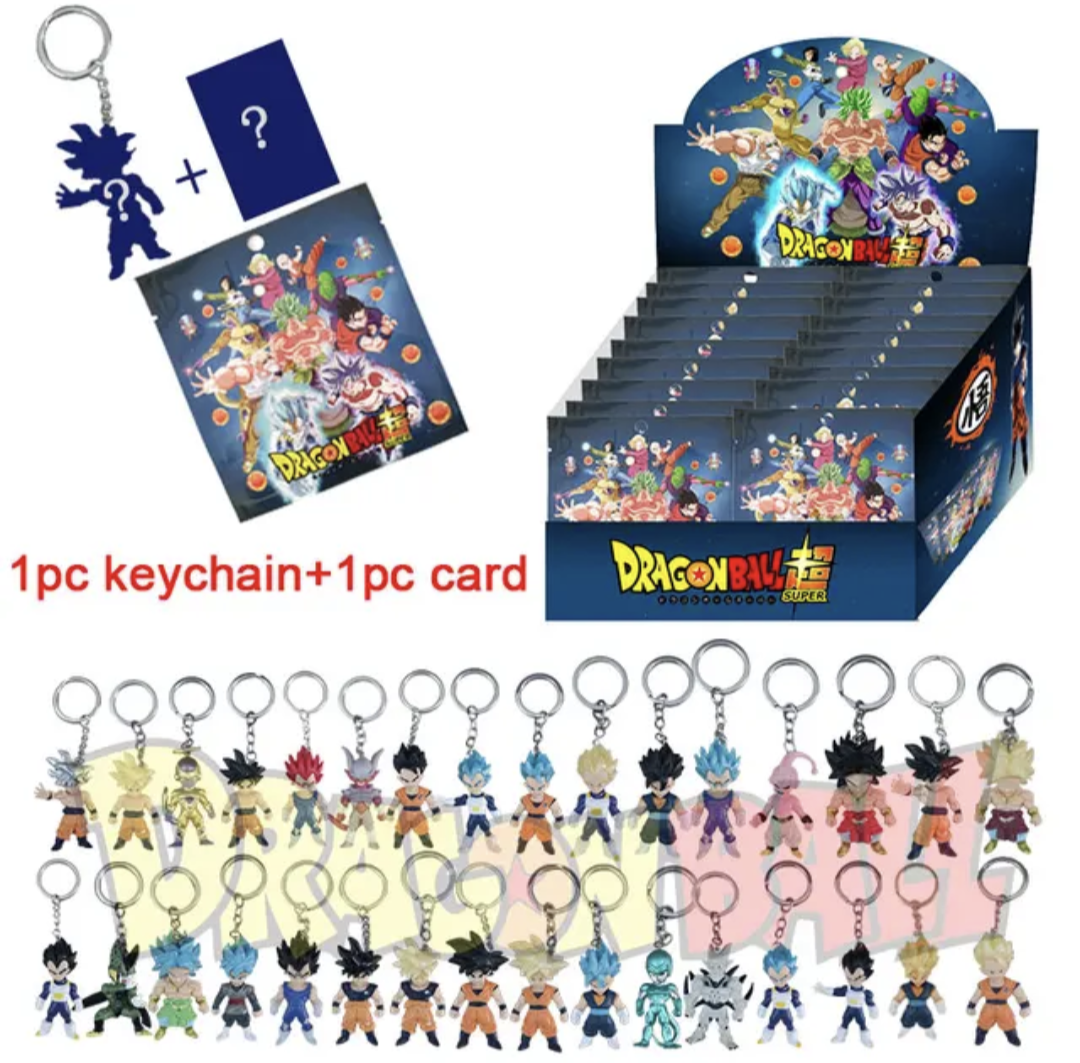 Anime DBZ Figures Keychain