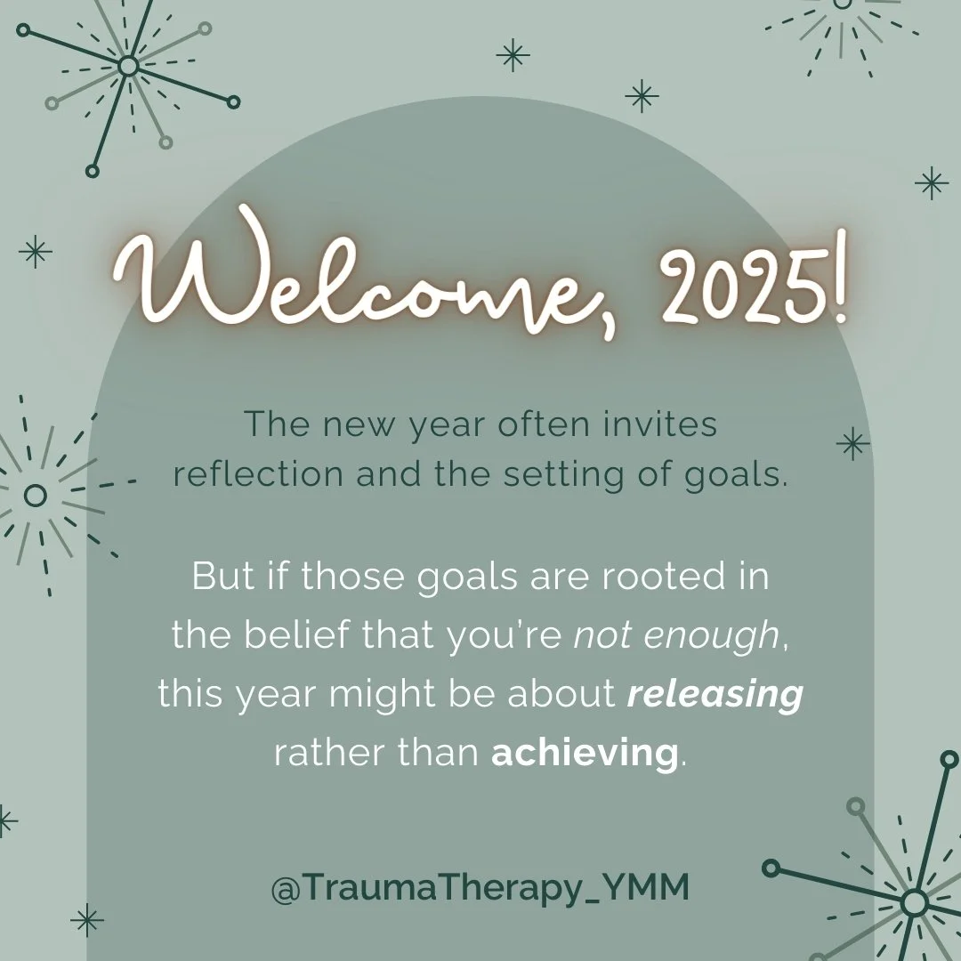 Welcome, 2025! ✨

The new year is a time for renewal&mdash;a time to reflect and set fresh intentions. But if your resolutions are fueled by a belief that you&rsquo;re &ldquo;not enough,&rdquo; what if this year was about releasing instead of achievi