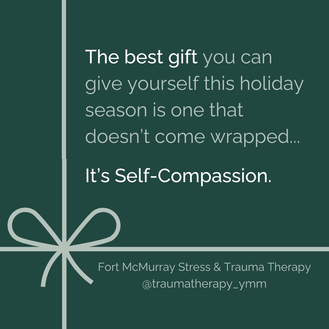 The holiday season can stir up difficult emotions, challenging family dynamics, and bothersome memories. Practicing self-compassion can help you shift out of survival mode and meet yourself with increased gentleness and care.

:
:
:
:
#Compassion #se