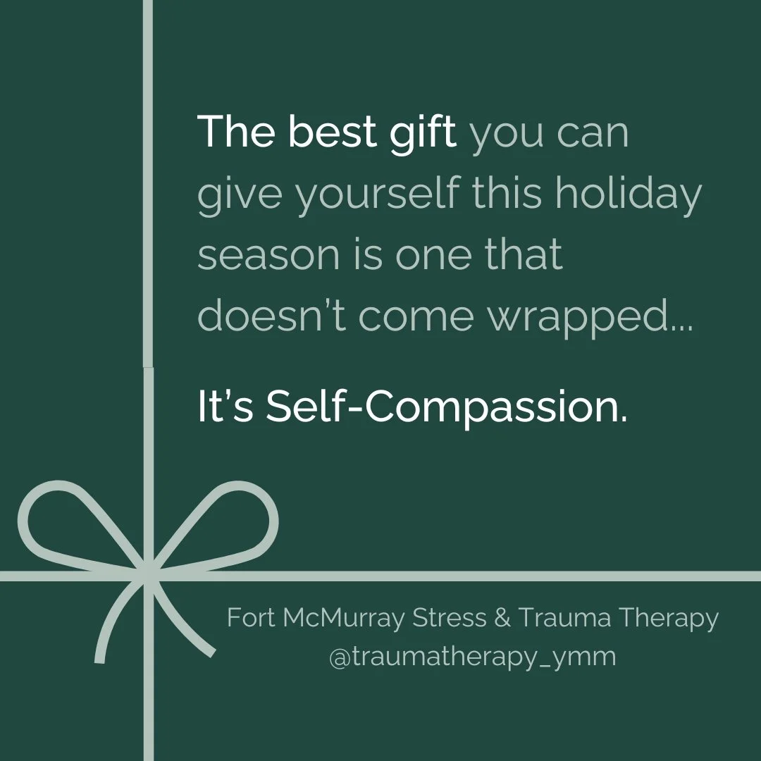 The holiday season can stir up difficult emotions, challenging family dynamics, and bothersome memories. Practicing self-compassion can help you shift out of survival mode and meet yourself with increased gentleness and care.

:
:
:
:
#Compassion #se