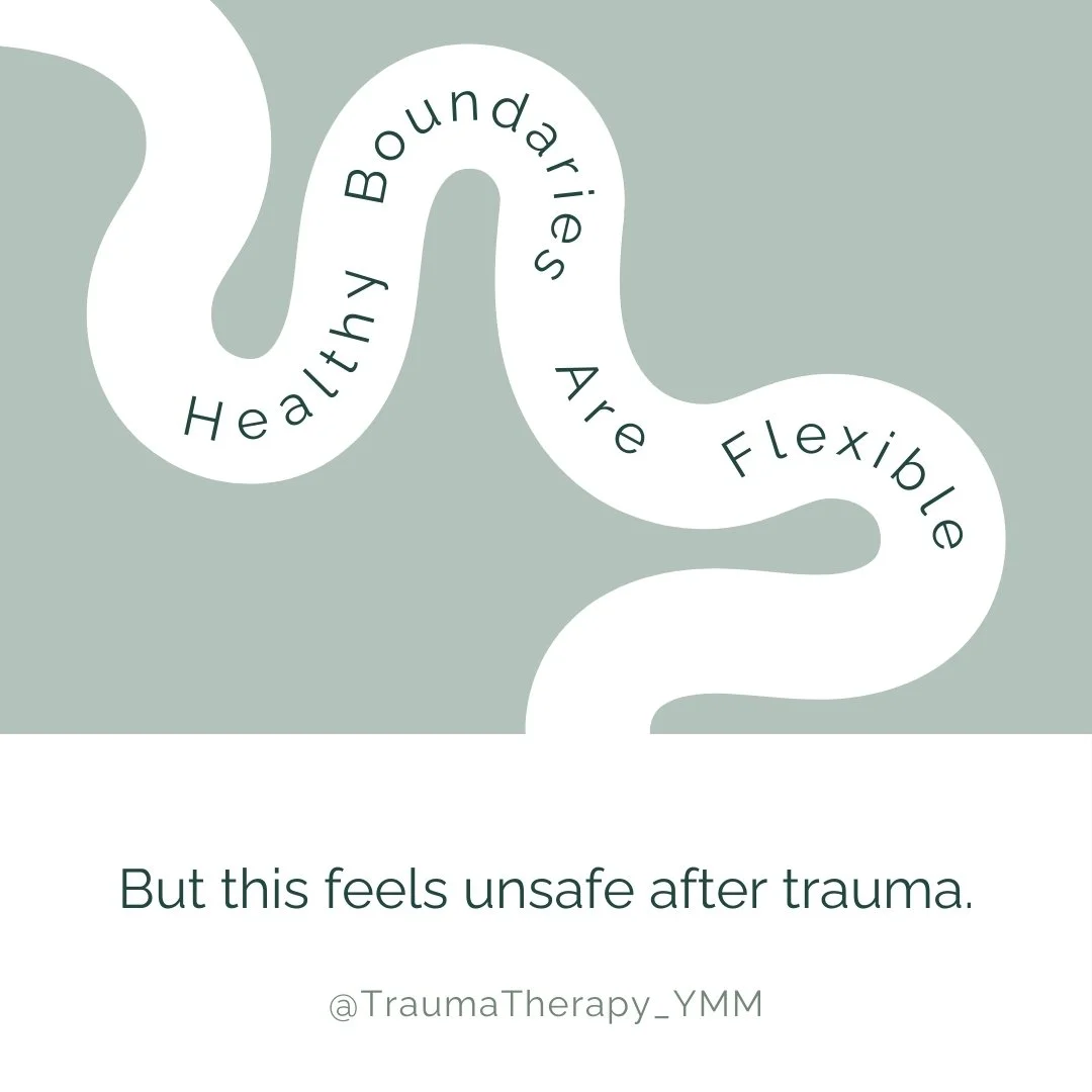 Healthy boundary systems are flexible. They help us pause, take in the moment, and adjust accordingly. In safe situations, we can ease our boundaries and connect deeper. But when things feel unsafe, that same boundary system helps us stay firm and pr