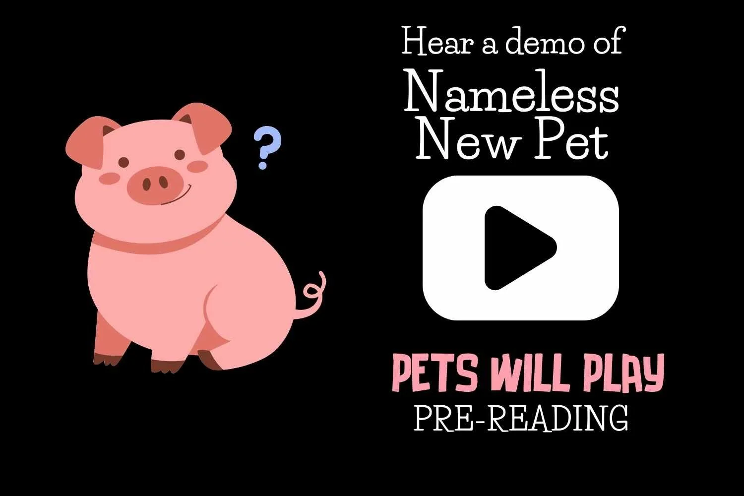 nameless new pet pre-reading songbook for beginning piano students