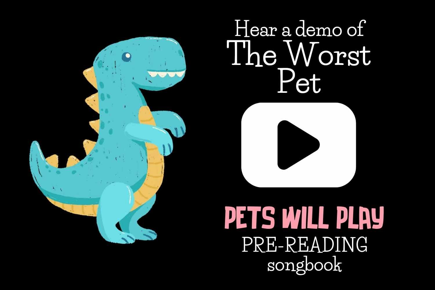 the worst pet pre-reading piano solo pets will play